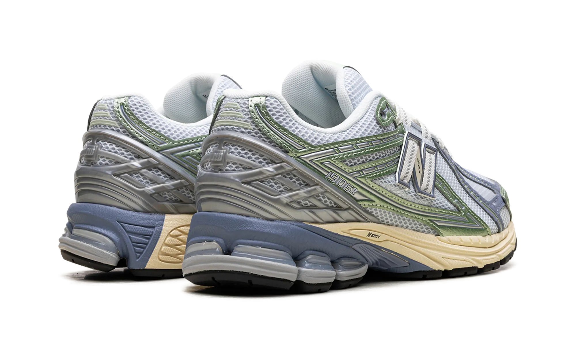 1906R "Metallic Green Blue" running for a way to stay successful eco - friendly - feature shoes