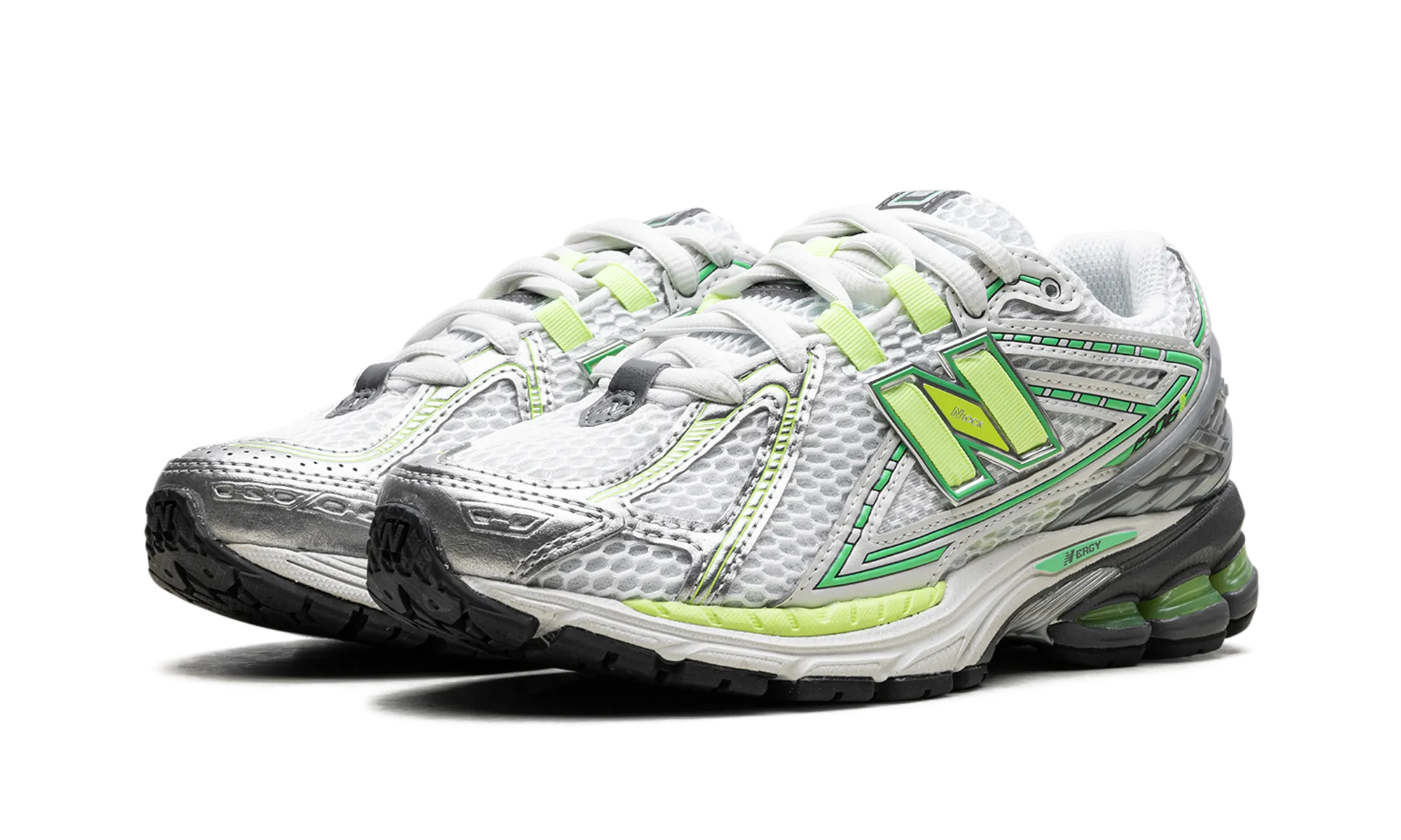 Stride Balance straight - away track running shoes 1906R "Neon Pack - Green - ASOS Exclusive"