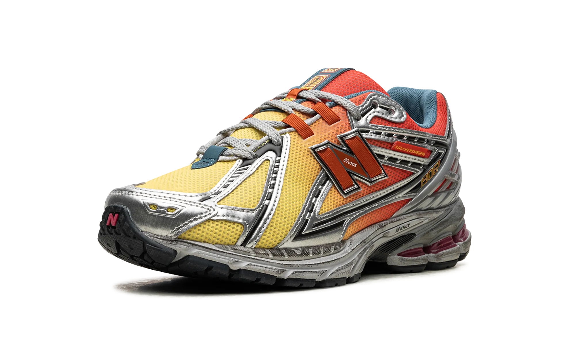 1906R "Salehe Bembury - Heat Be Hot - Lava" running in winter shoes workout running wear
