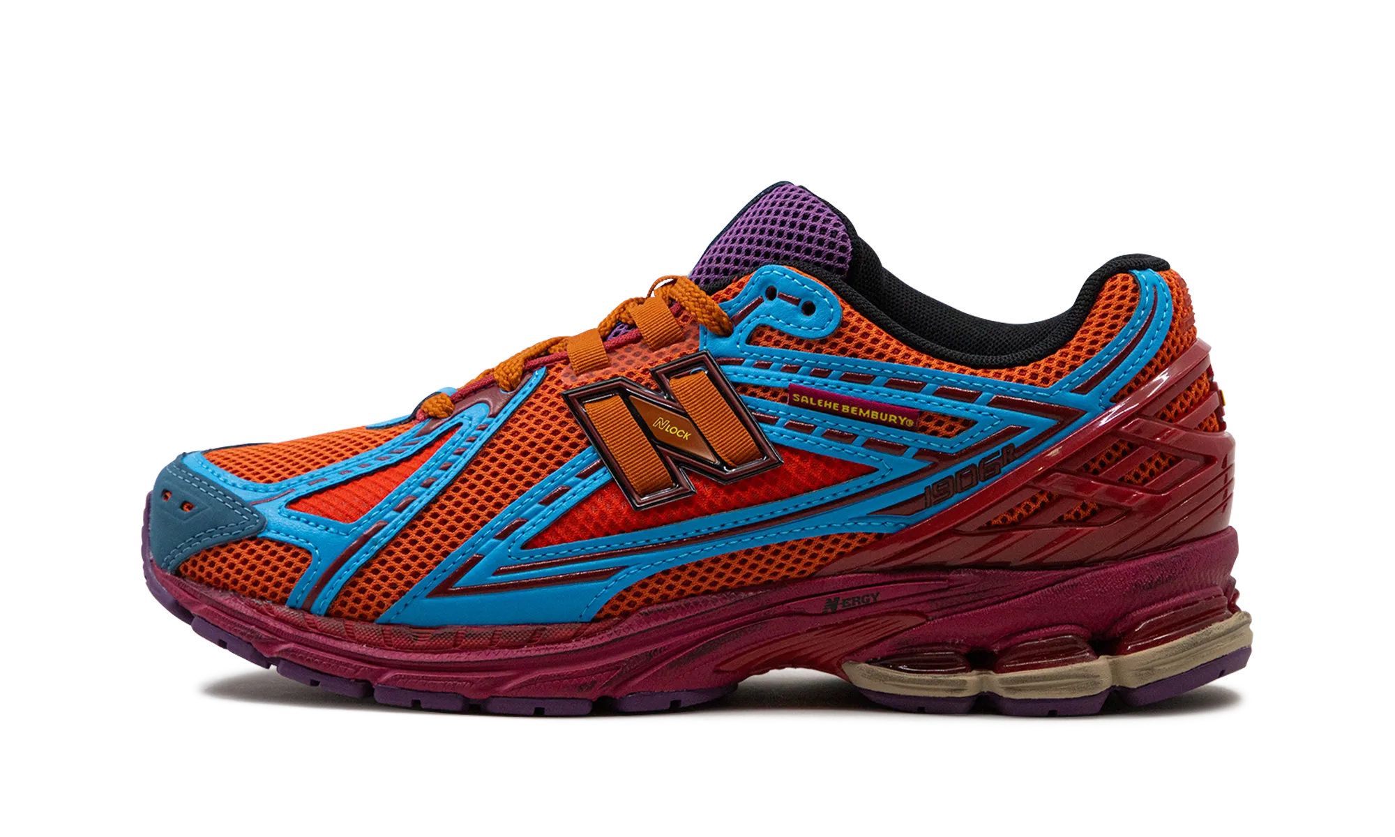1906R "Salehe Bembury - Heat Be Hot - Magma" foam sole shoes