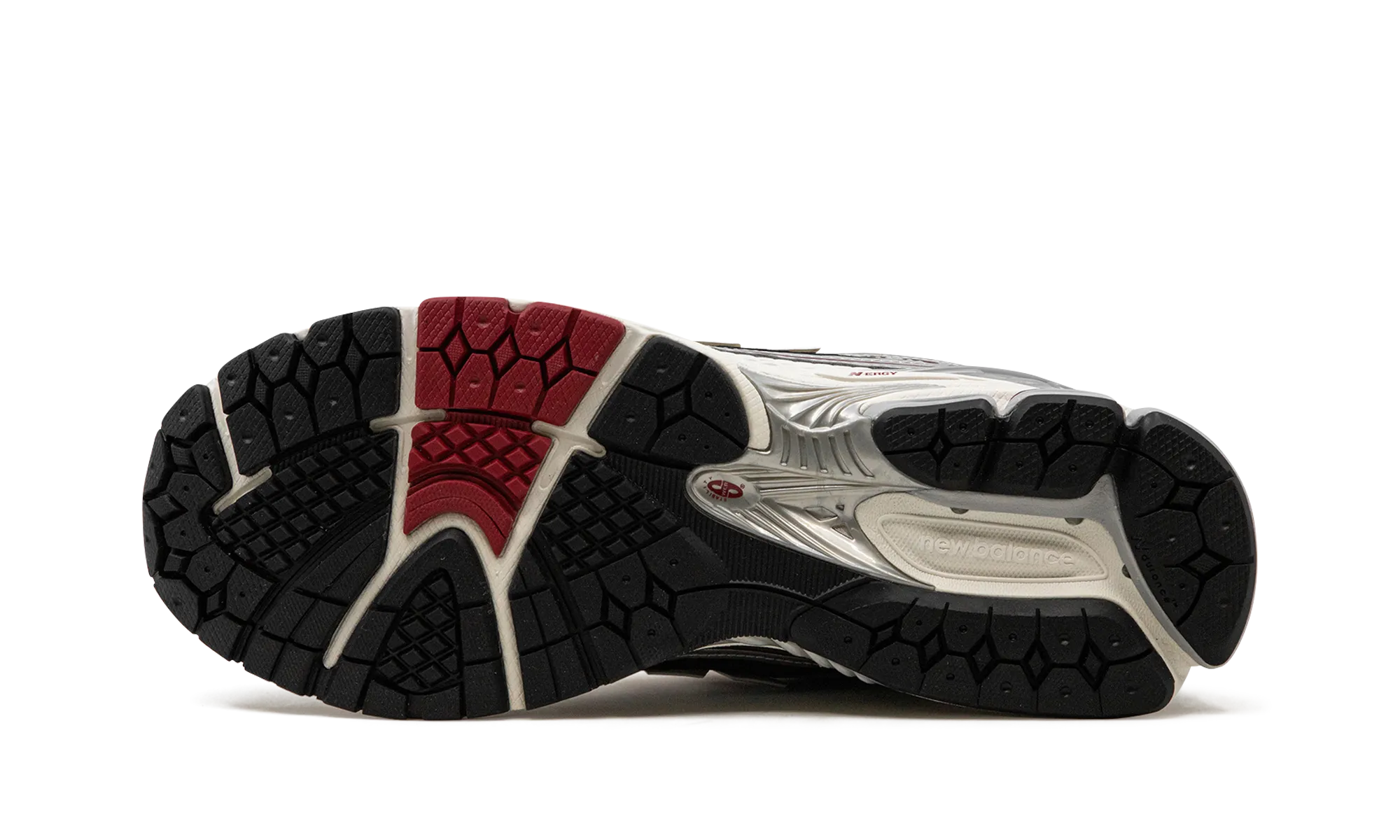 yoga practitioners' shoes 1906R "Silver / Crimson"
