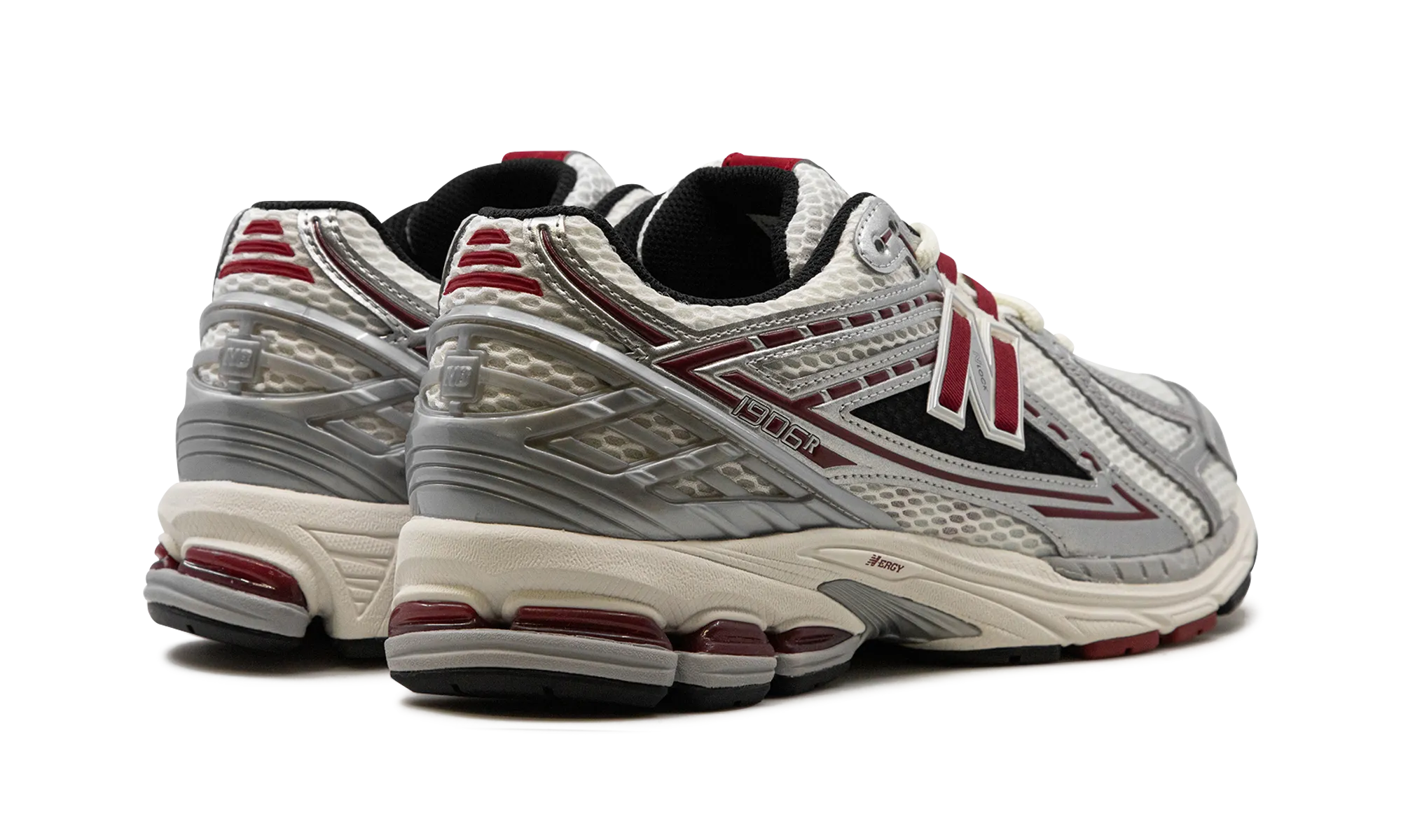 1906R "Silver / Crimson" Comfort Fitment local - themed running wear
