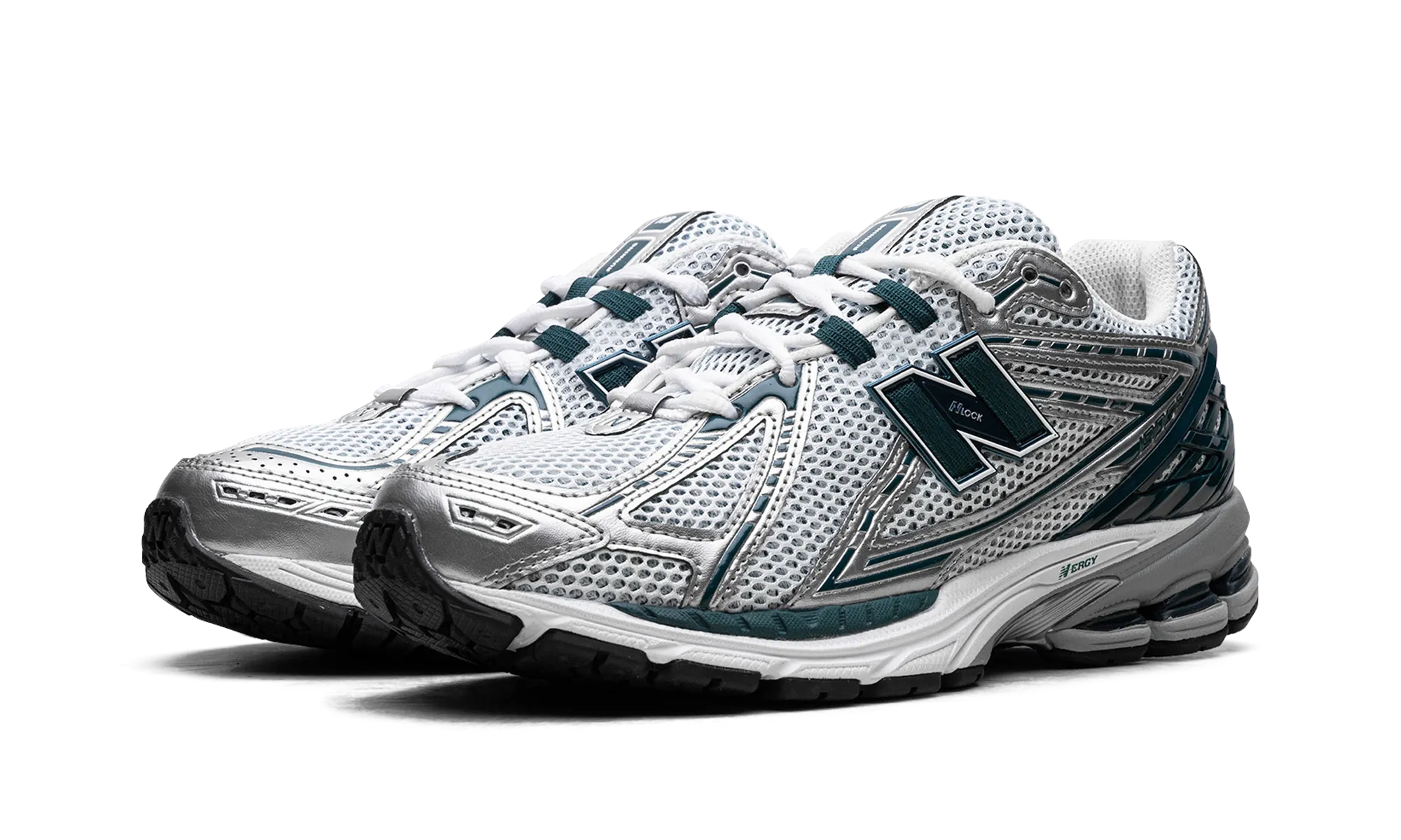 aerobic running wear biomechanical 1906R "Silver Metallic Deep Ocean"
