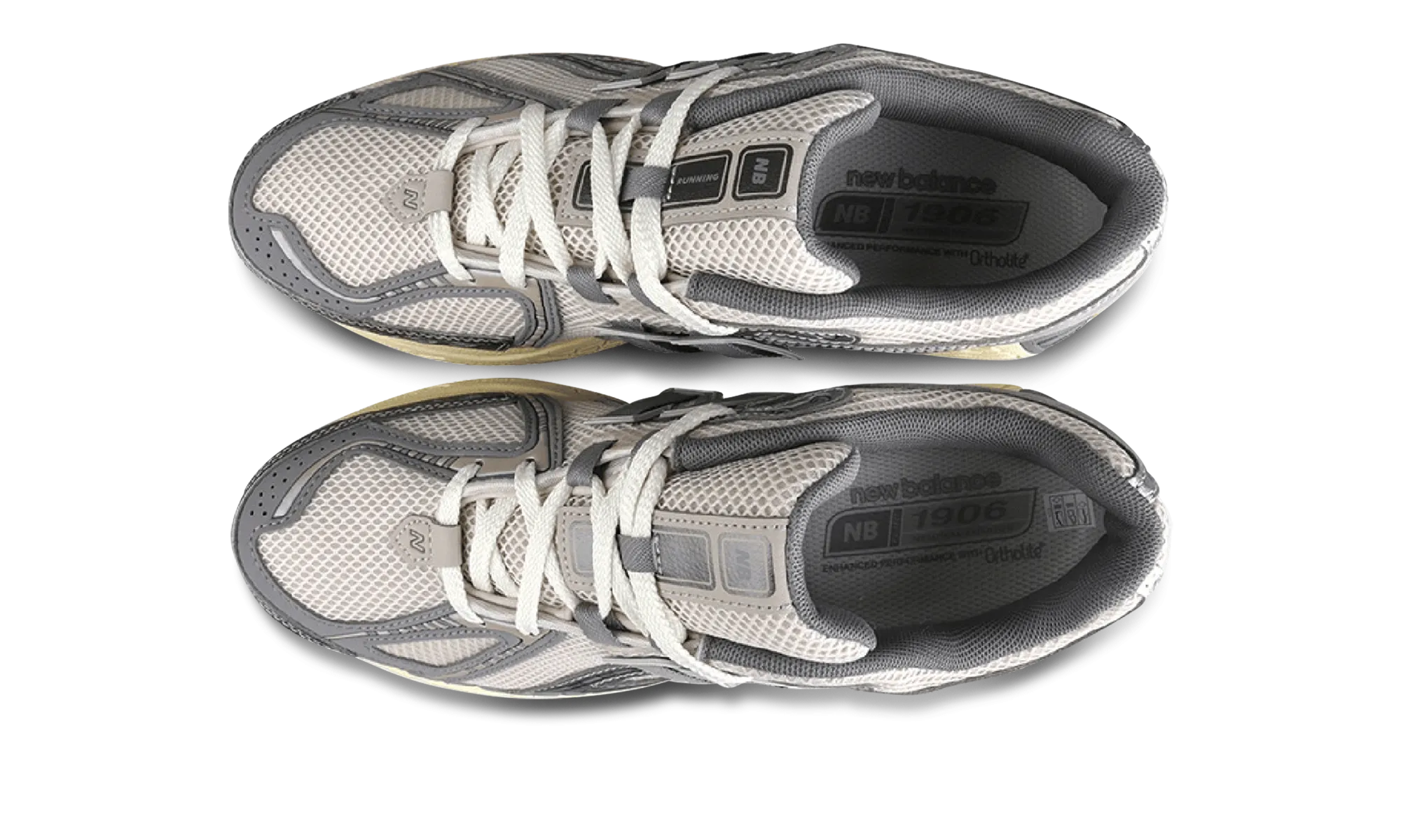 velcro - closure shoes logo - zipped shoes 1906R "???The Sweetness of Kin???? x Randomevent - Tan Cream Brown"