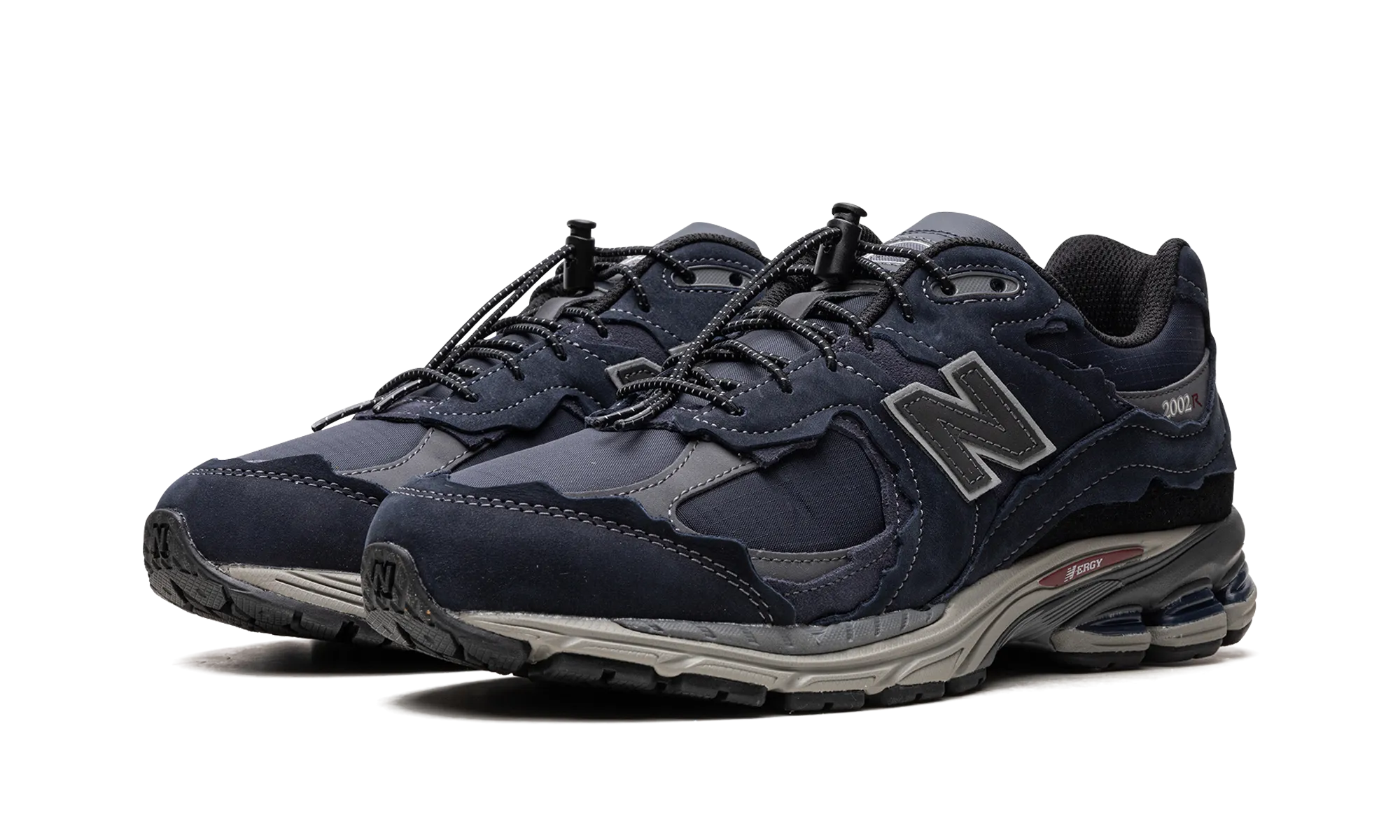 cushioned - footbed - material - plushness shoes running in new tracks shoes 2002R "Protection Pack - Eclipse"