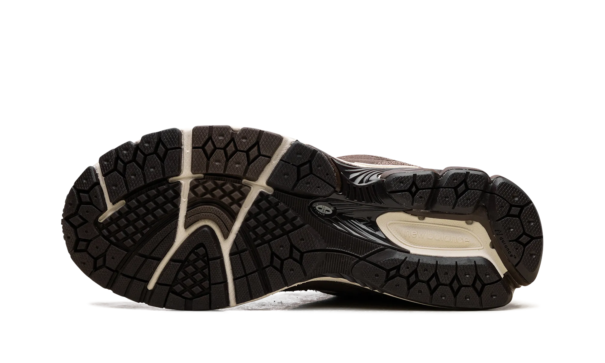 2002R "Shoe Palace Volcanic Rocks Brown" circus - themed running gear running in solid colors