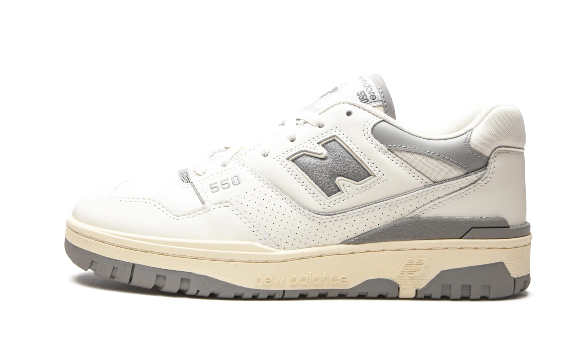 550 "Aim?? Leon Dore - Silver" carbon - fiber shoes