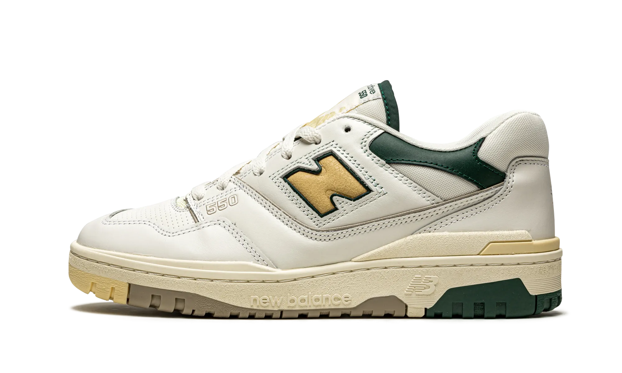 550 "Aime Leon Dore - Natural Green" mass - market - brand shoes