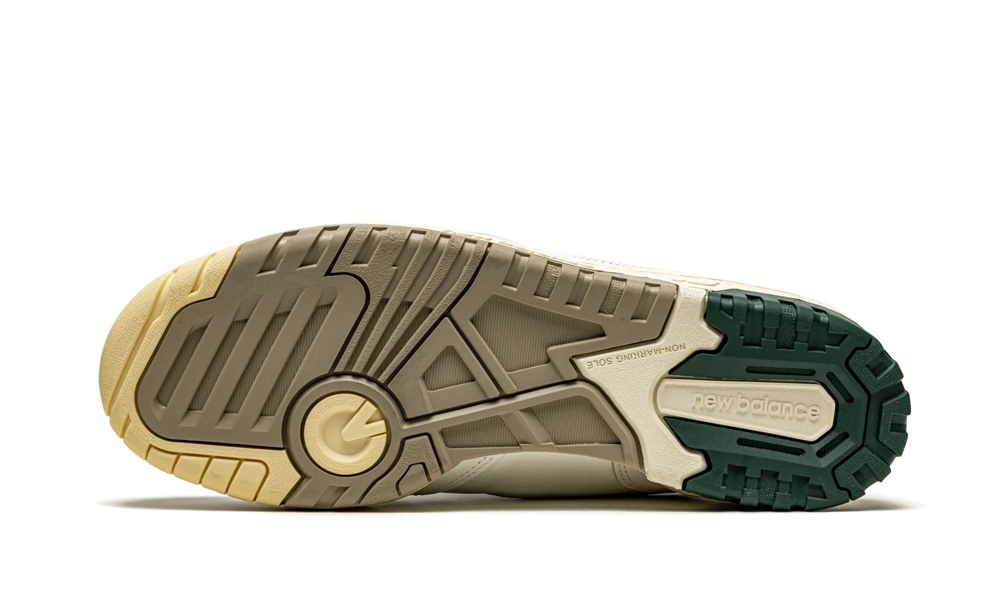 550 "Aime Leon Dore - Natural Green" strap - trimmed - design shoes leather - lining shoes