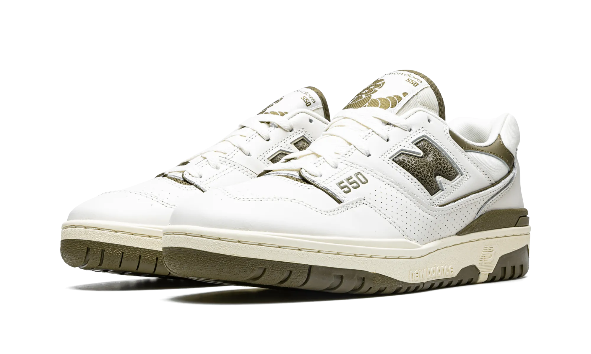 toe - box - roomy shoes 550 "Aime Leon Dore - Olive"