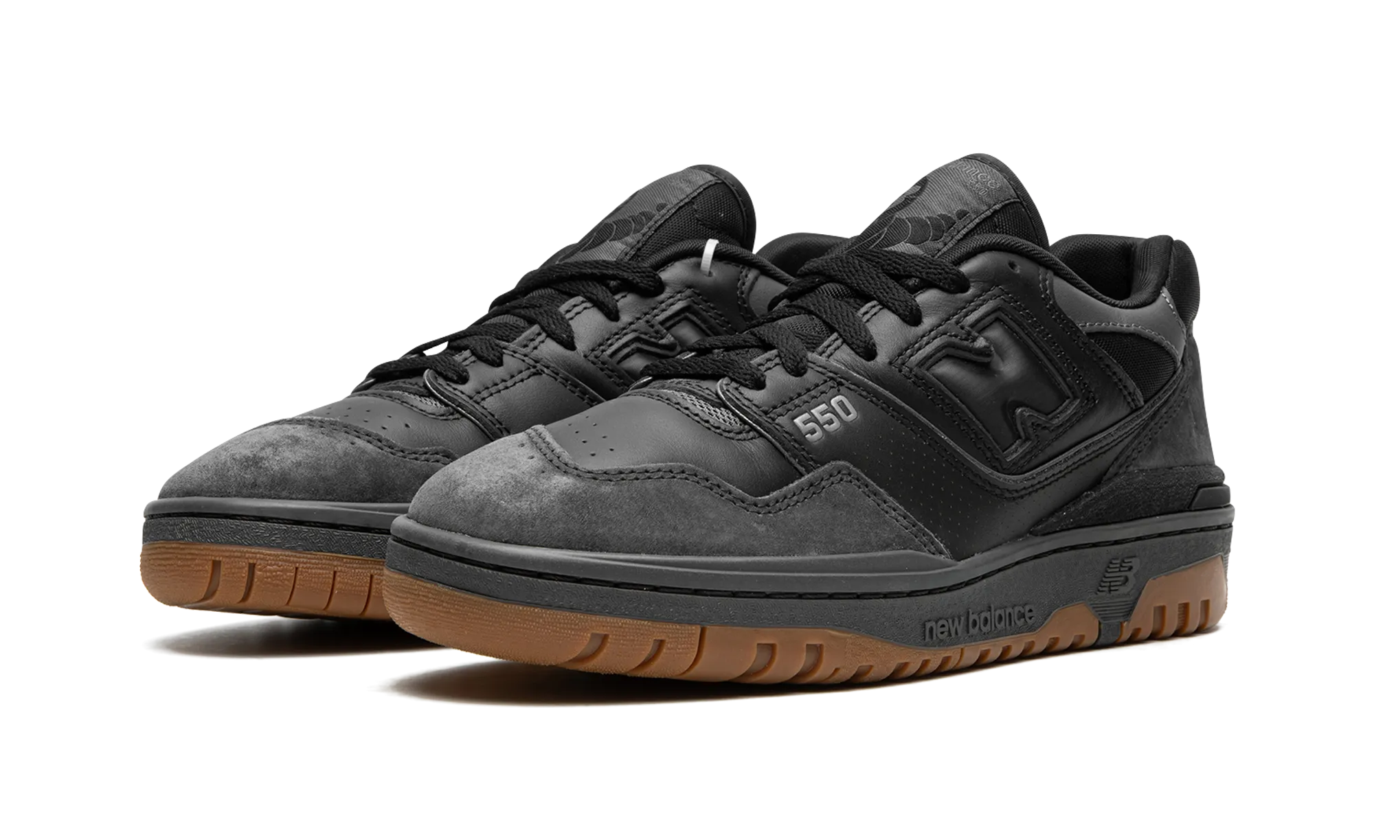running shoes with memory foam 550 "Black/Gum"