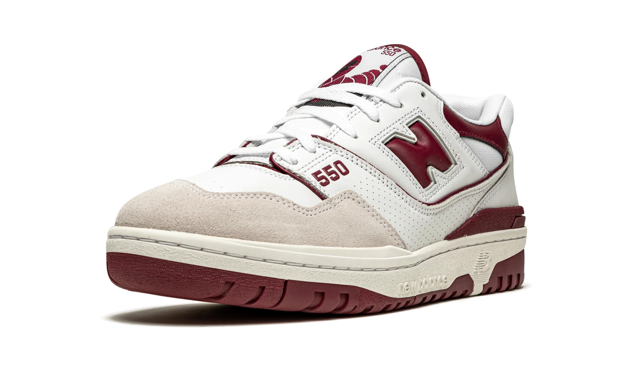 550 "Burgundy" men's sports footwear Practical