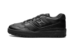 550 "Triple Black" Motivational Quotes high-top shoes