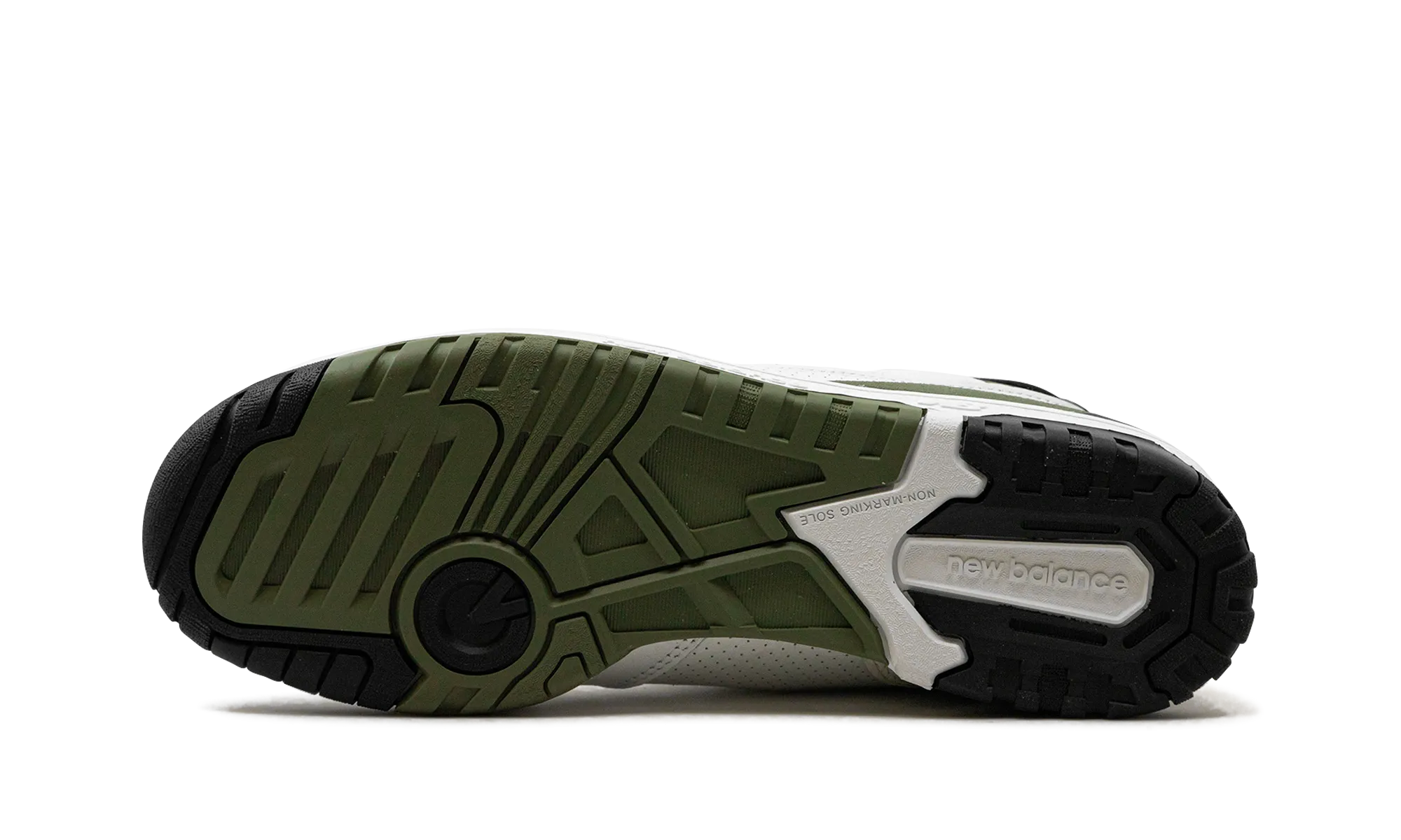 550 "White / Dark Olivine" Contoured Footbed speed - optimized