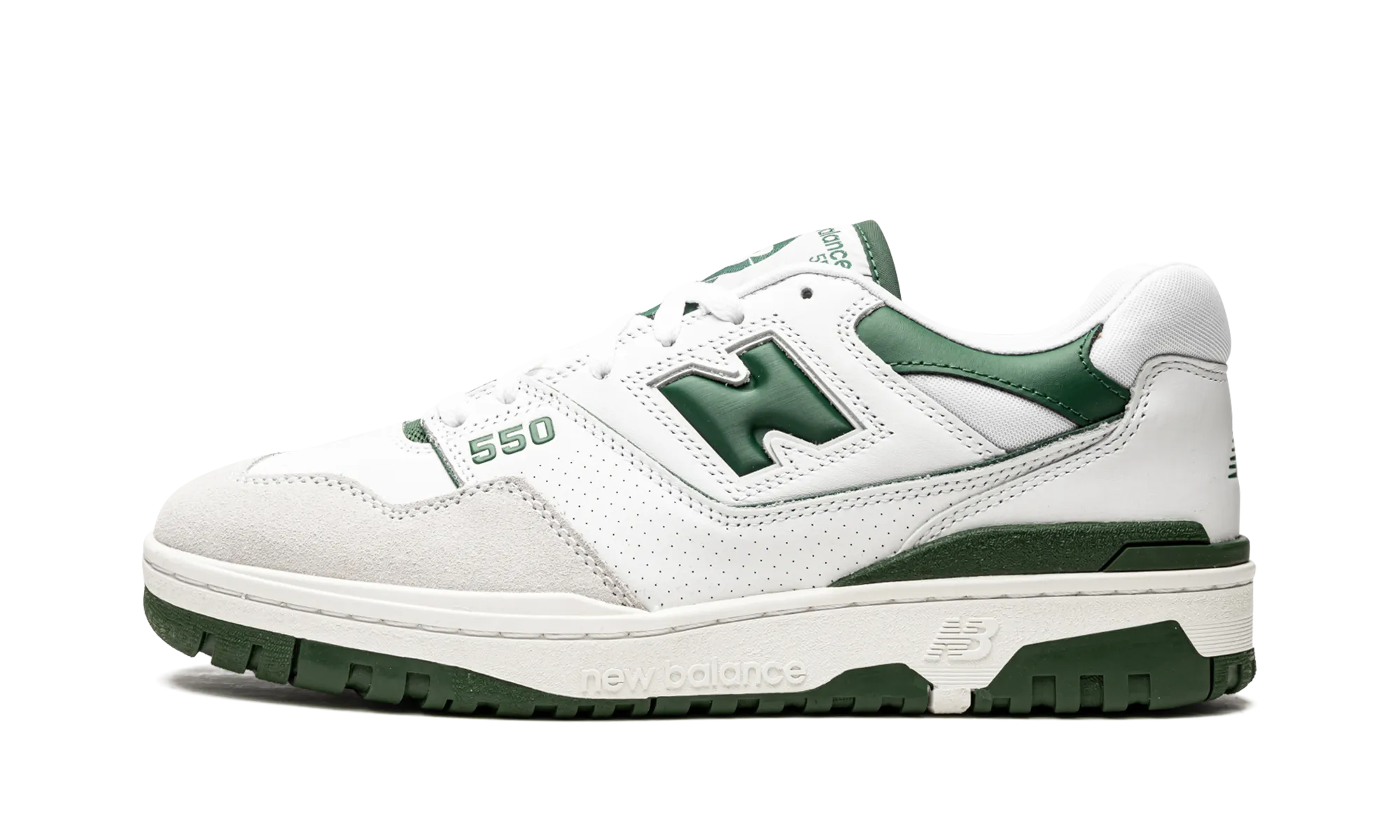 550 "White / Green" occasional use shoes track running gear