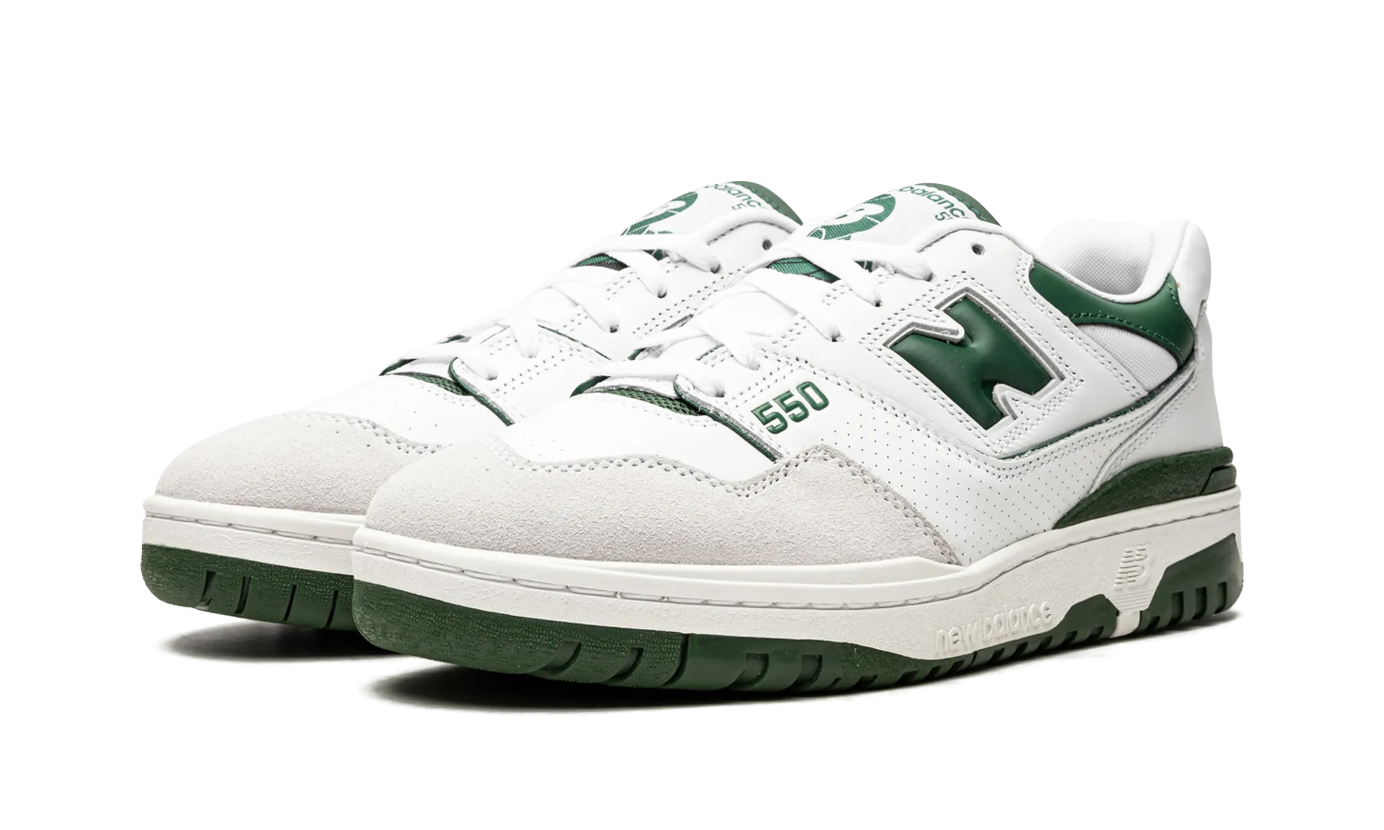 tropical - climate shoes Snowy running 550 "White / Green"