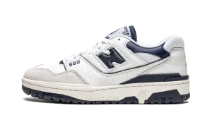 550 "White / Navy Blue" relay running