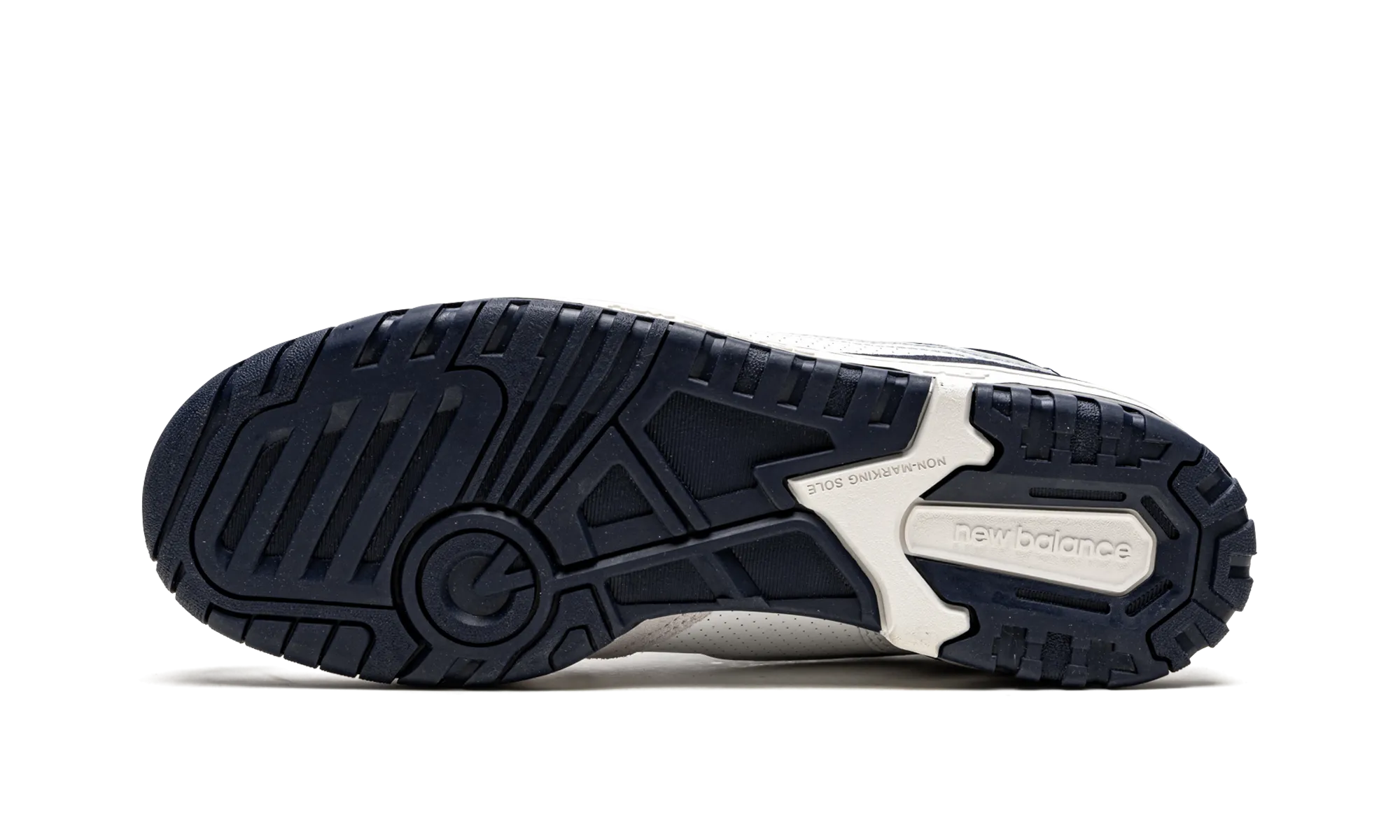 550 "White / Navy Blue" Anti Abrasion
