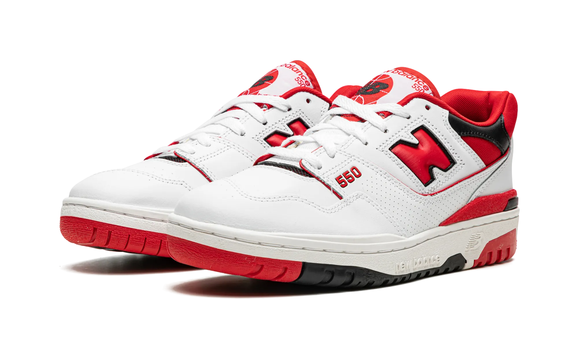 550 "WHITE RED" for running
