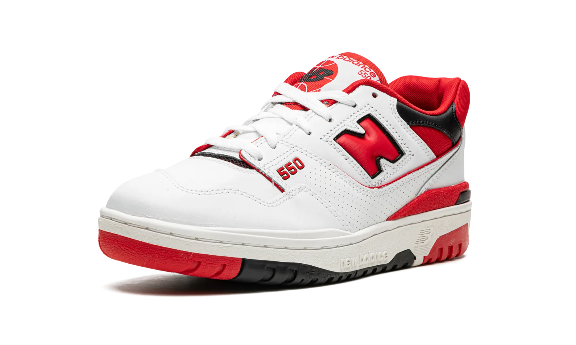 Heel protection 550 "WHITE RED"