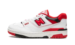 anatomical - shape shoes webbing - strap shoes 550 "WHITE RED"