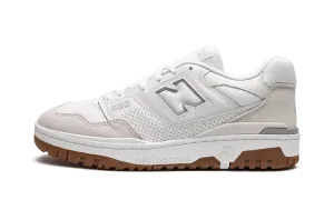 550 "White/Gum" running in a ice field area shoes carbon - fiber midsole shoes