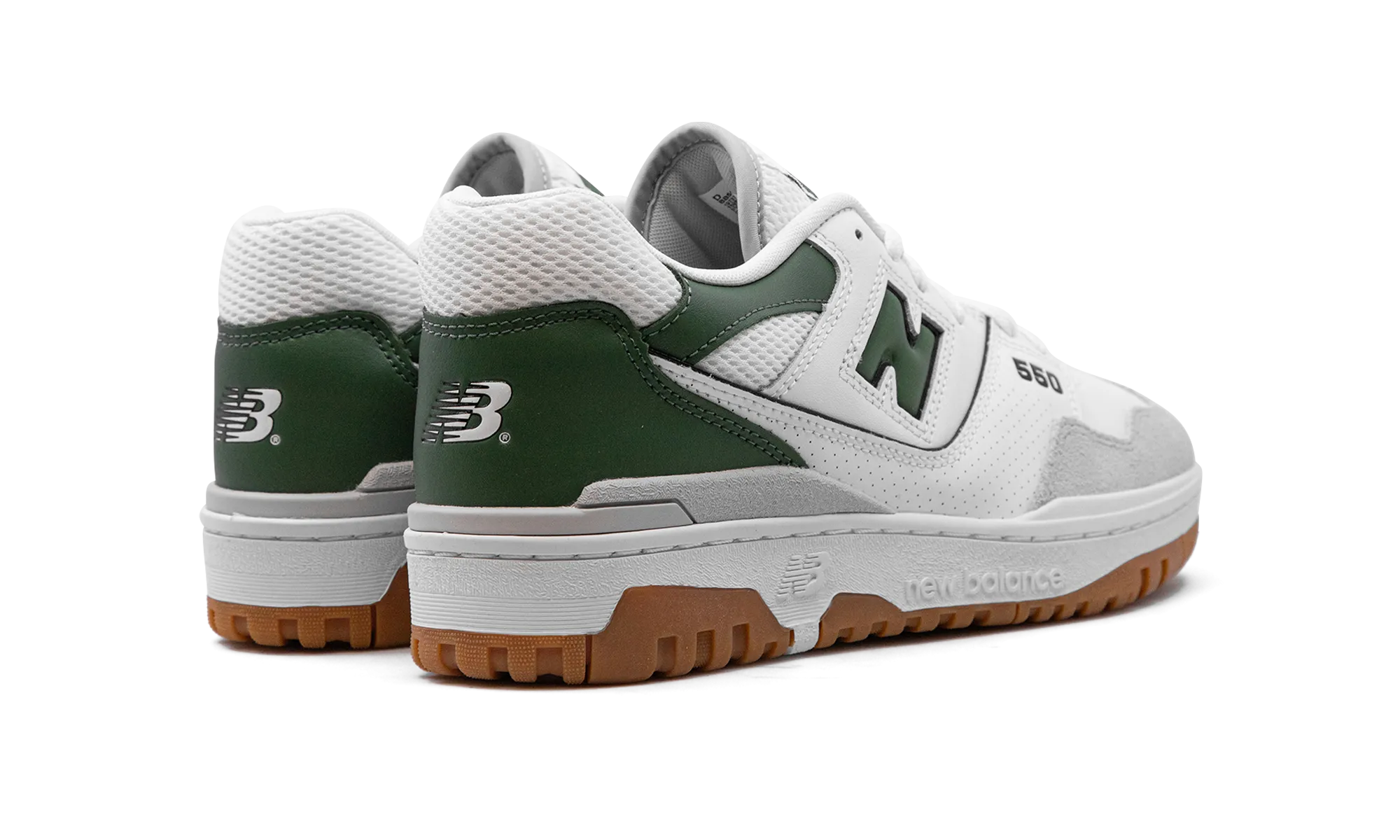 medium - performance shoe capacity herringbone outsole running shoes 550 "White"