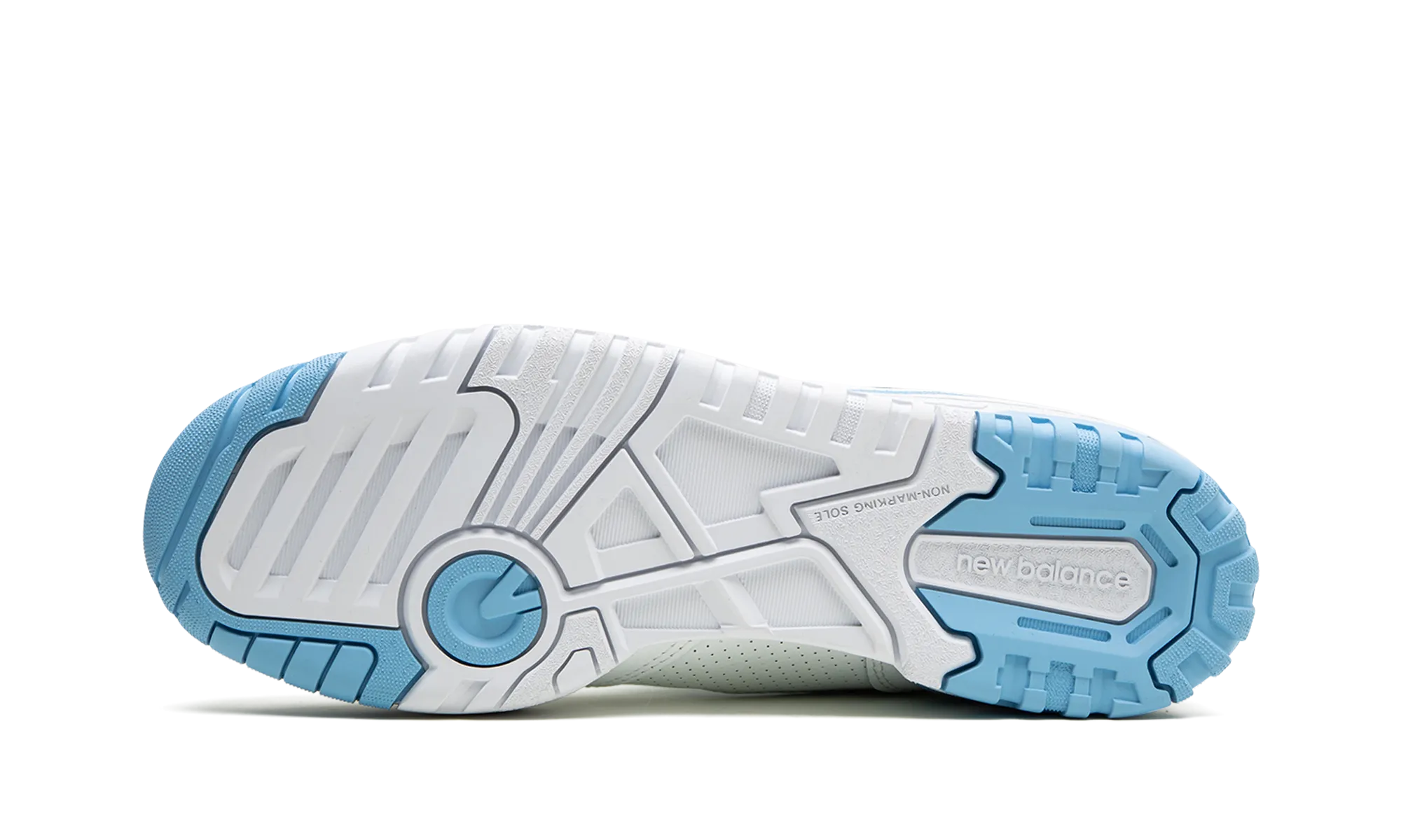 550 WMNS "Blue Haze" concrete shoes Soft Landing