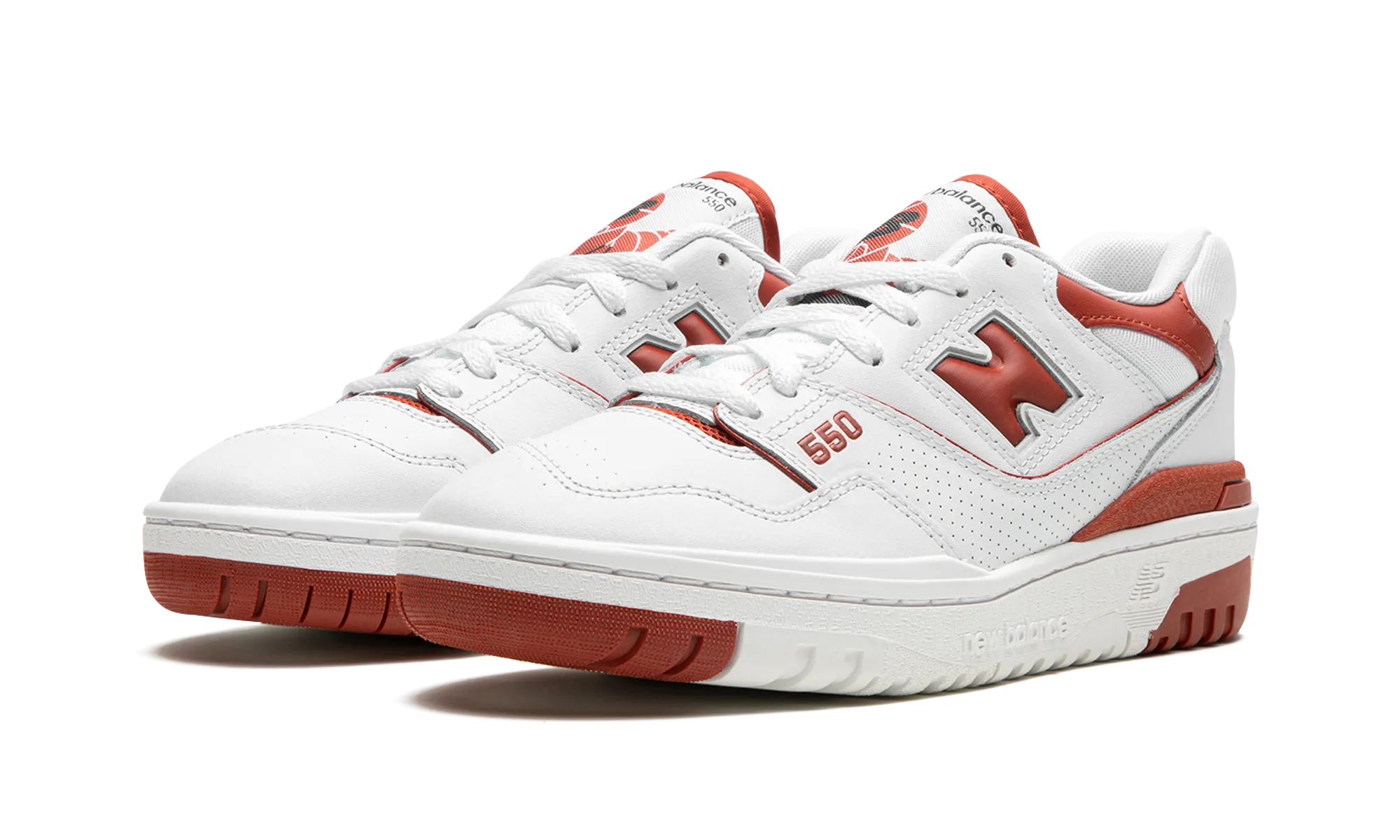 550 WMNS "Brick Red" EnhancedGrip