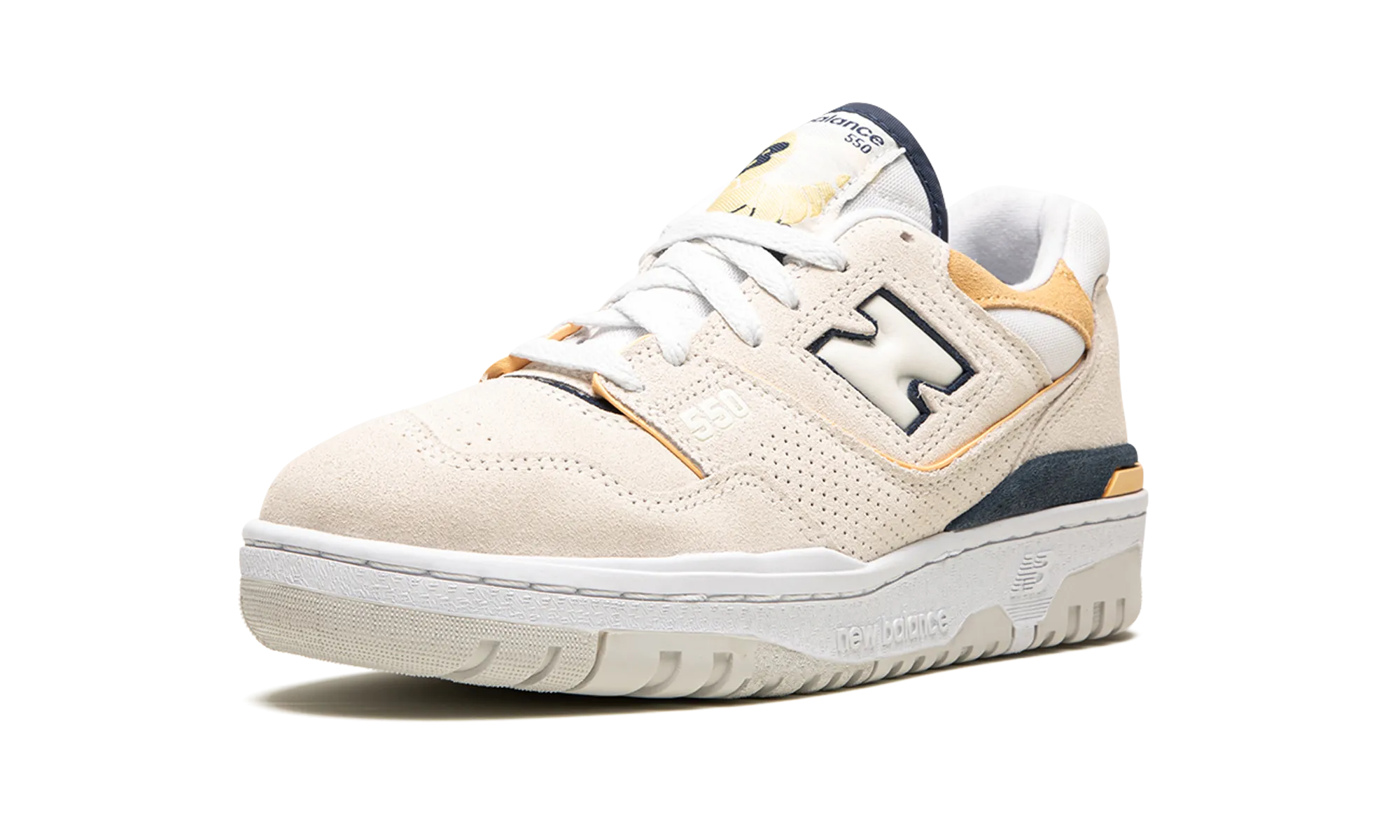 550 WMNS "Cream Yellow" Sports Style
