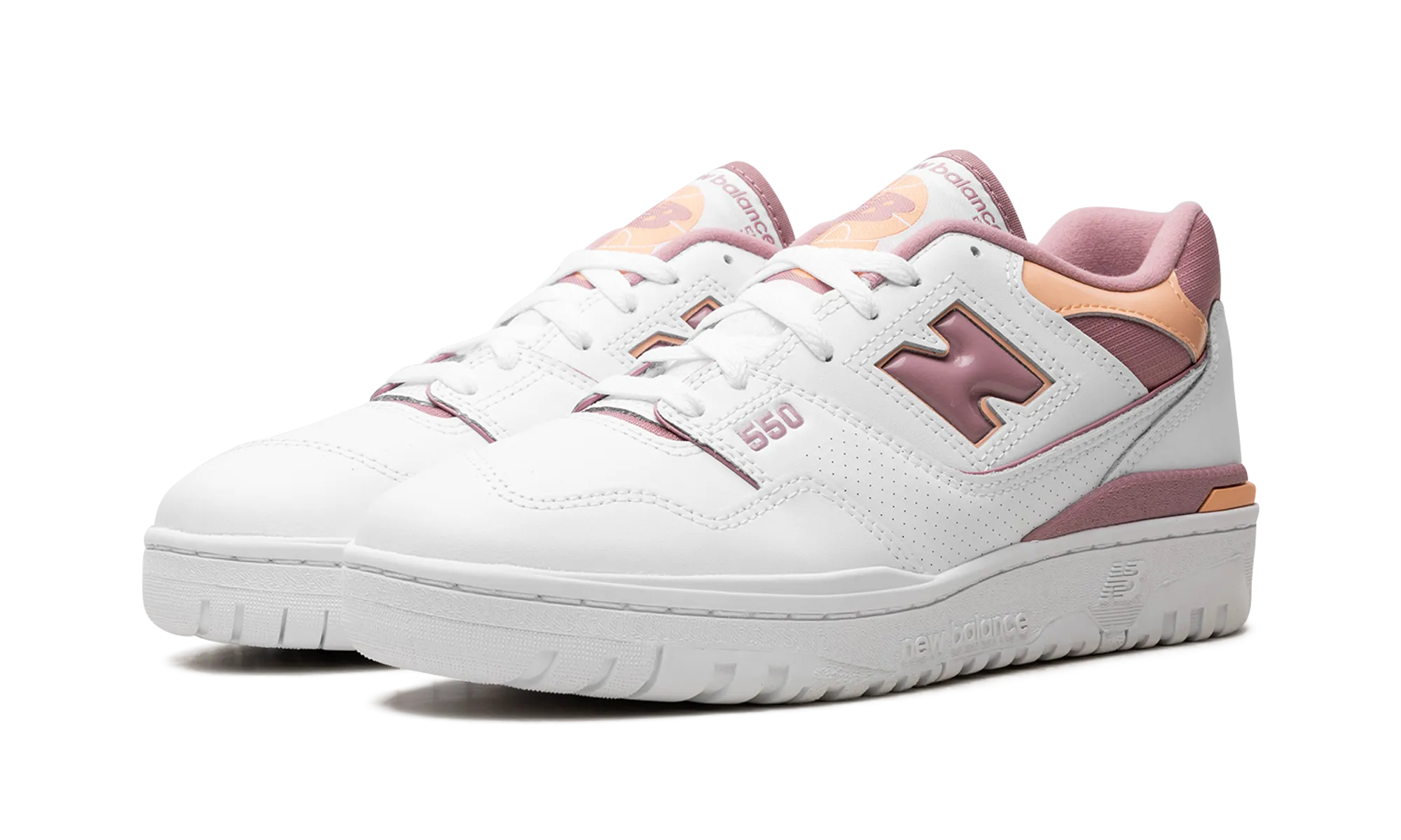 550 WMNS "Hazy Peach" arch - support - system - stability shoes running shoes for unisex youth