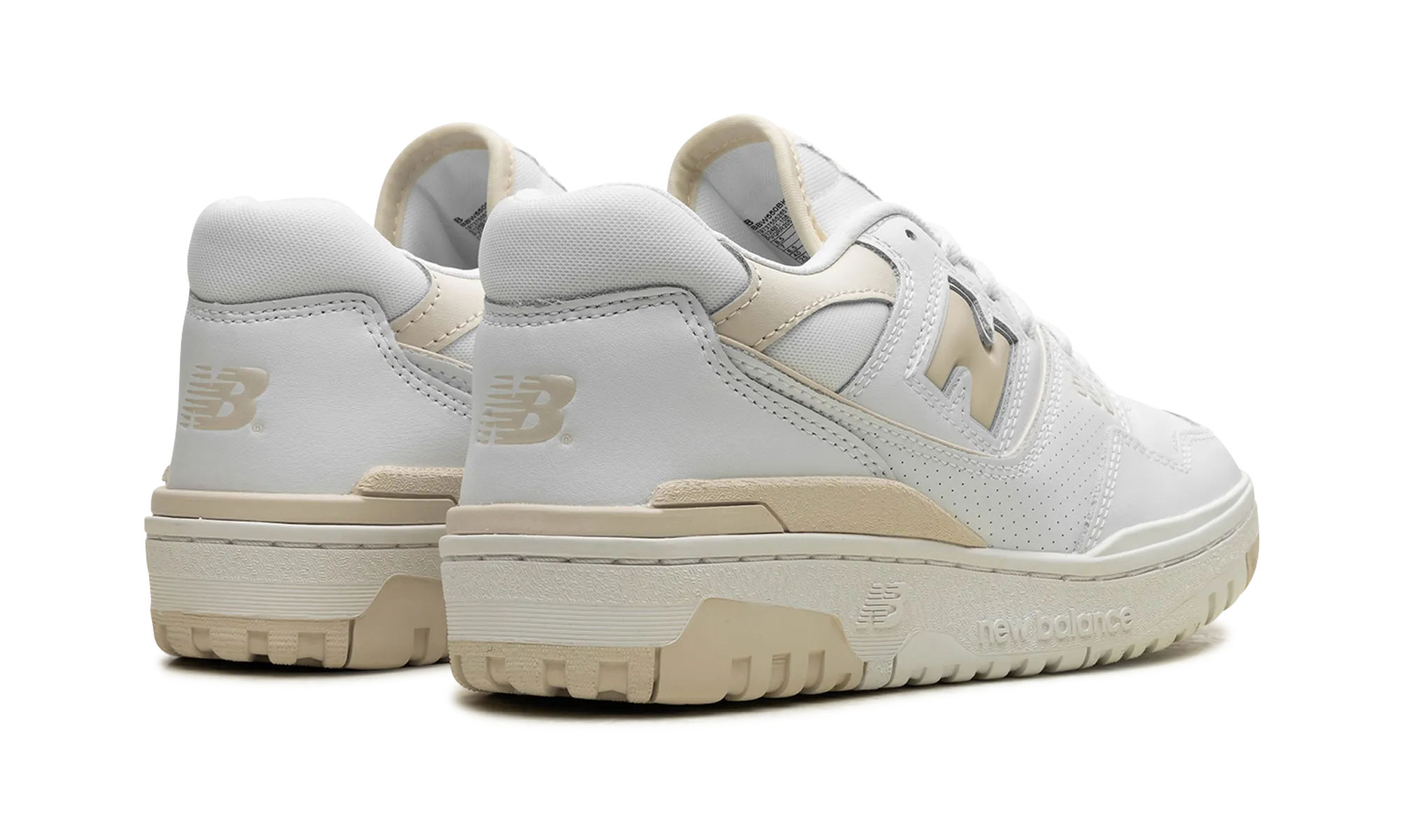 550 WMNS "White / Linen" aerobic exercise shoe suitability Comfortable Collar Padding