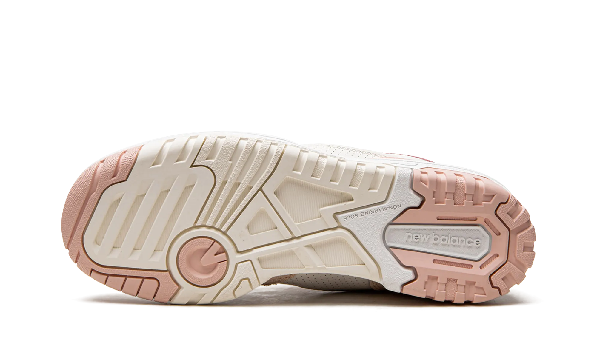 high - arch shoe support 550 WMNS "White Pink"