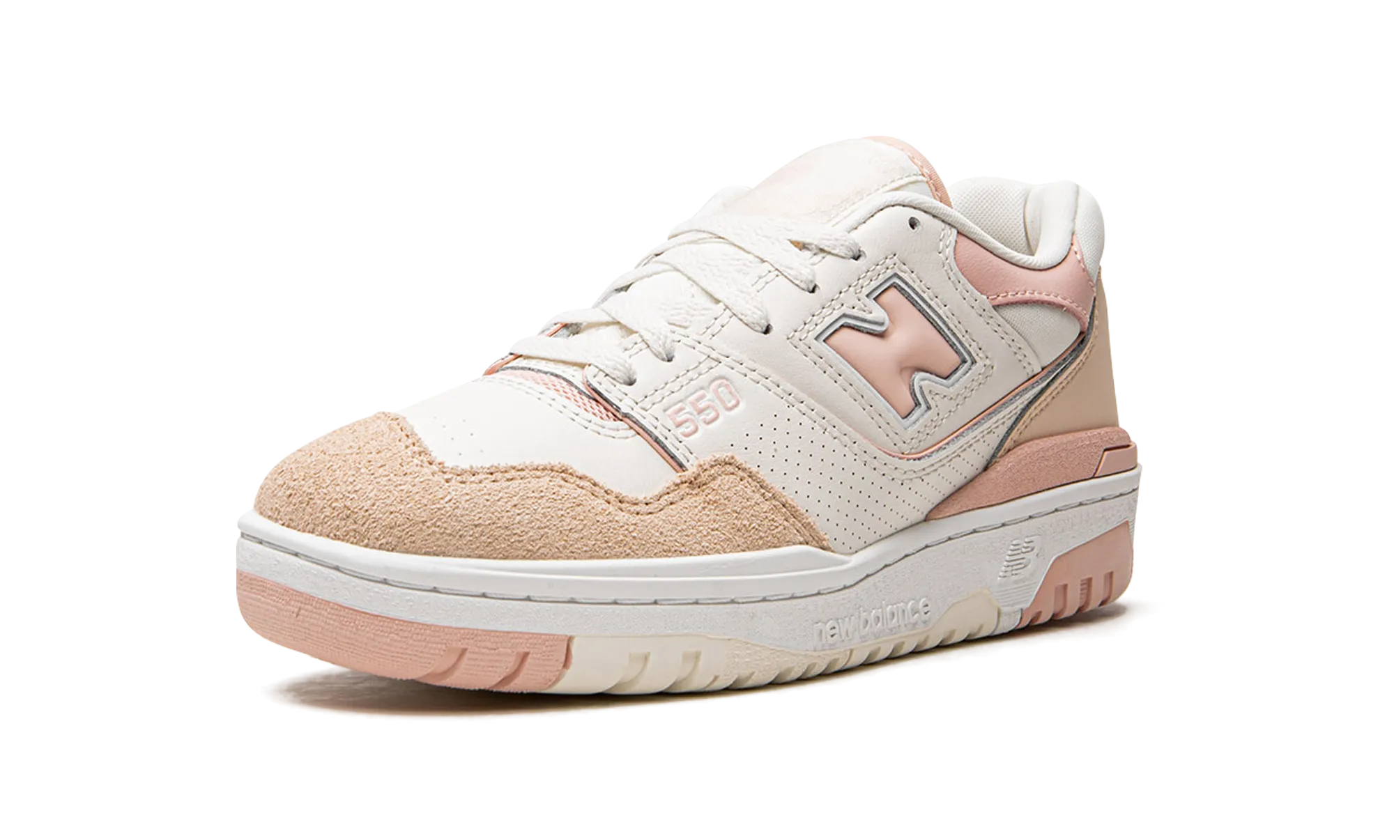 550 WMNS "White Pink" children's athletic shoes