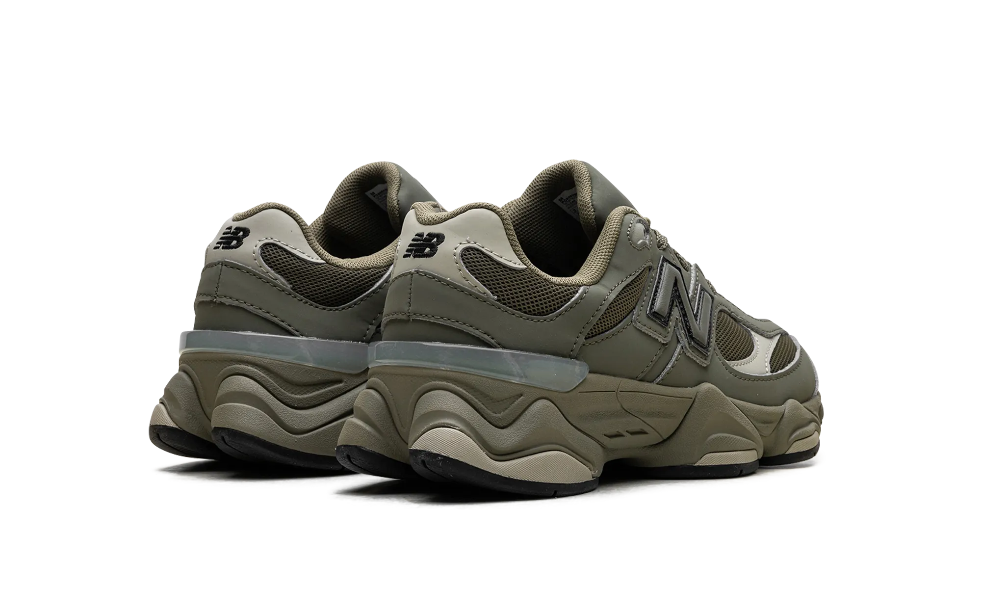 9060 GS "Dark Olivine" snowy - day shoes plyometric training running shoes