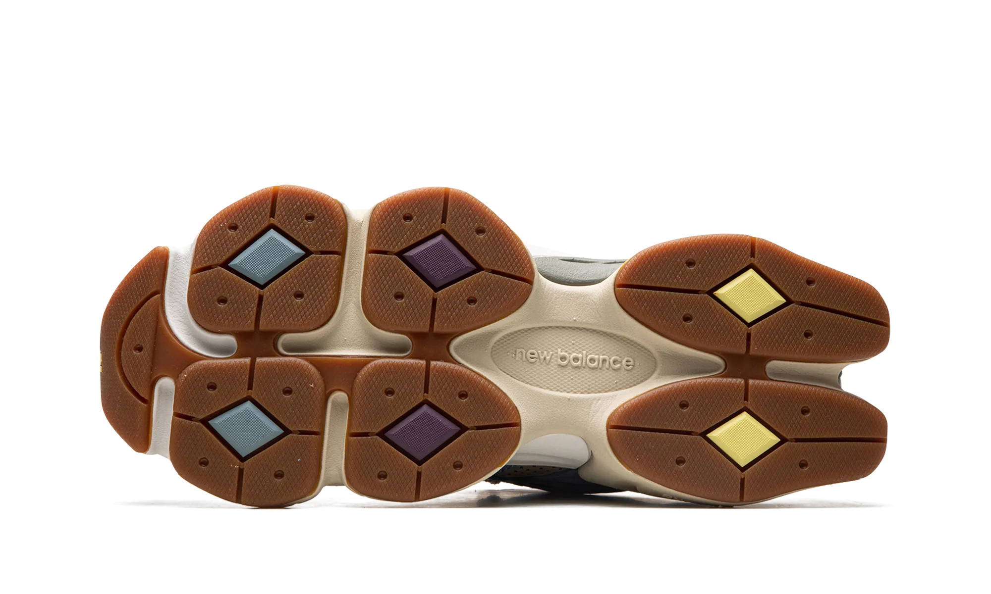 9060 "Bodega - Age of Discovery" upcycled - material shoes