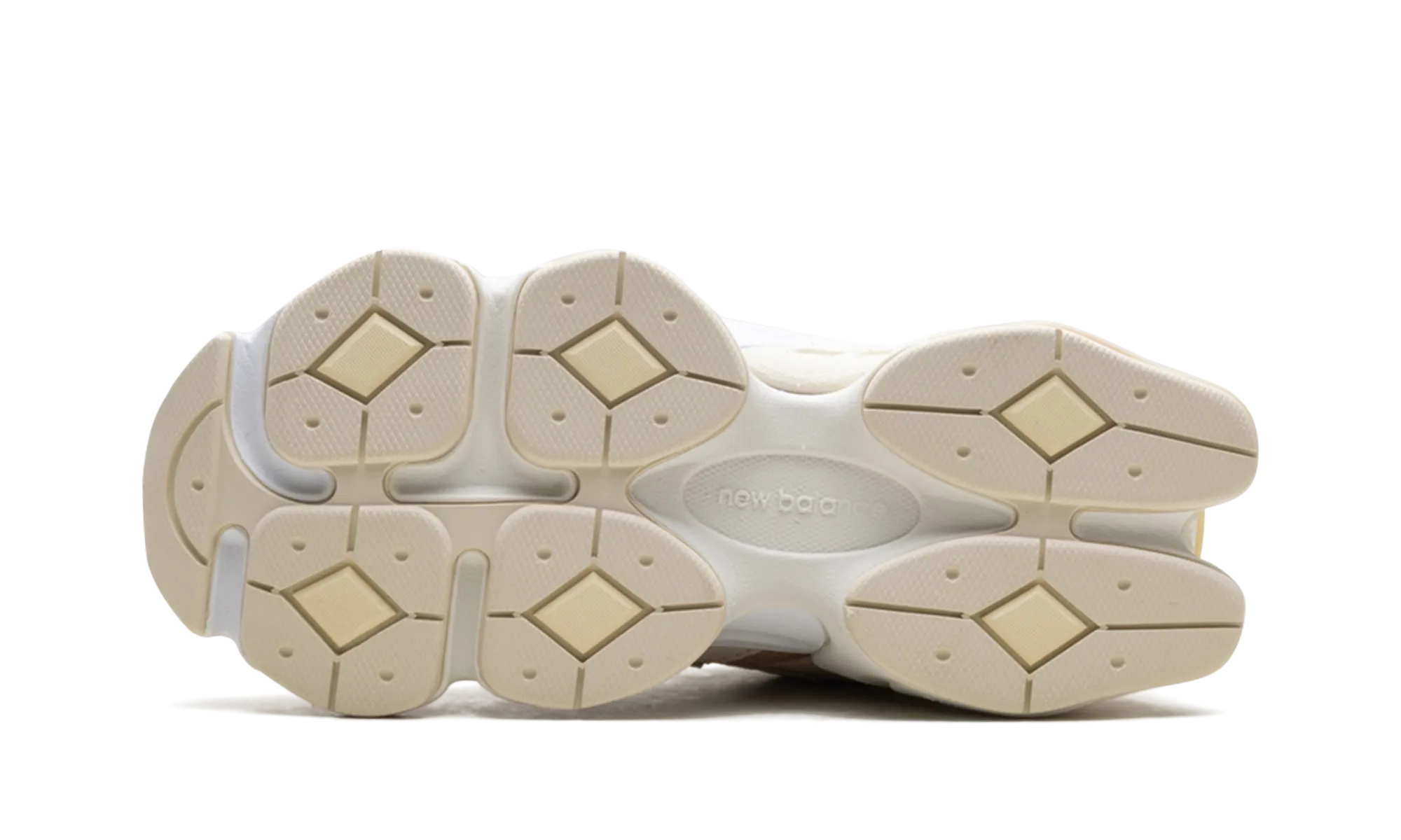 water - resistant running option multi - density midsole 9060 "Brown Ivory White"