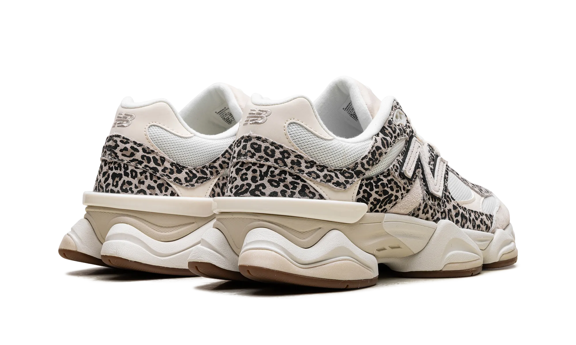 light - weight sole shoes 9060 "Brown / White"
