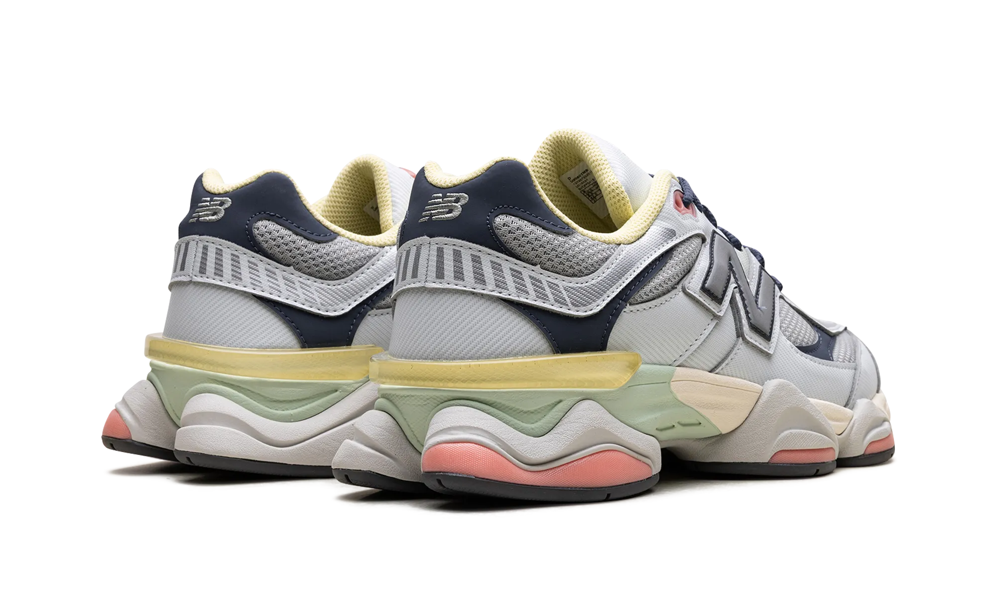 9060 "Grey Yellow Navy" Breathable Ventilation city - running