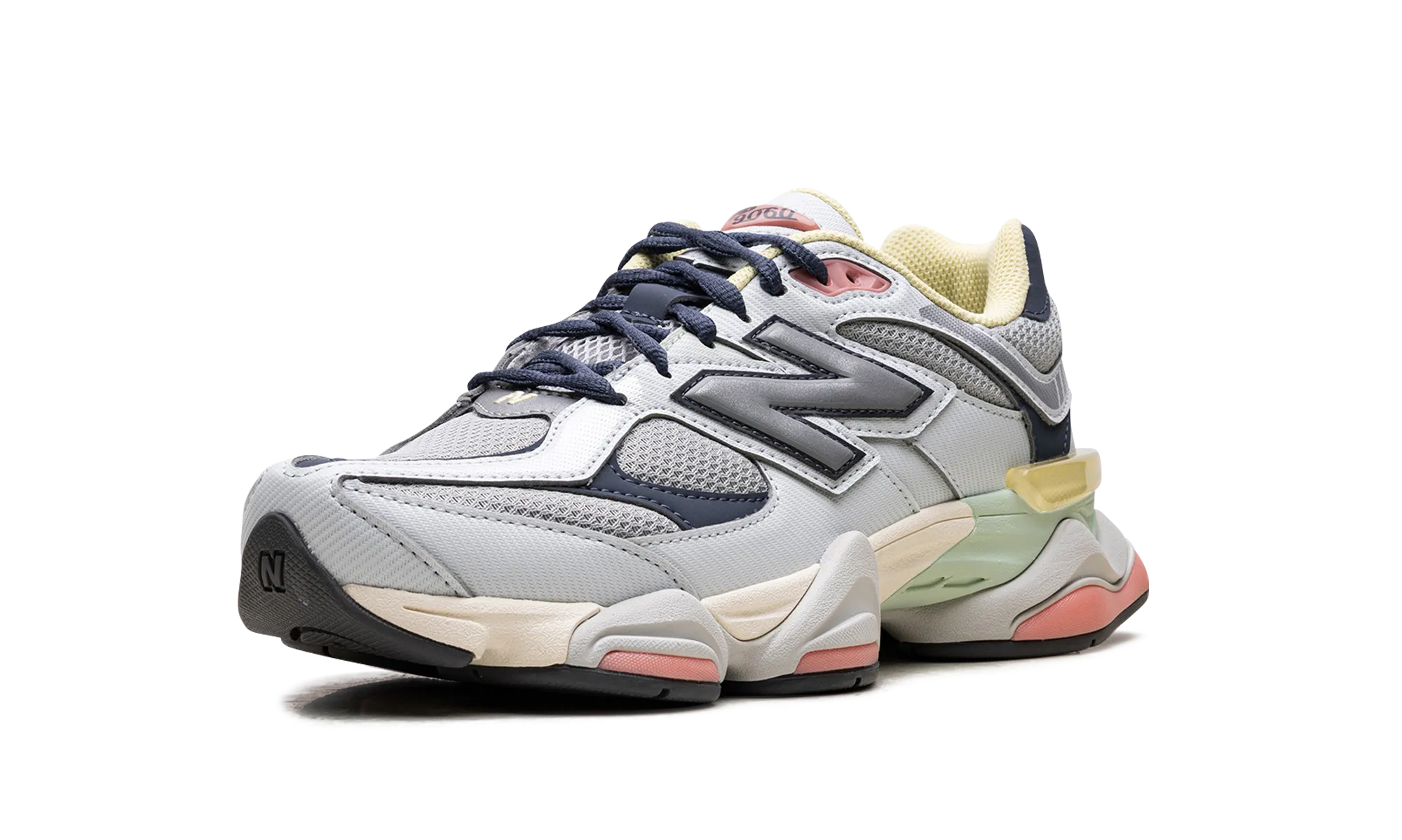 sun - design shoes sporty - style shoes 9060 "Grey Yellow Navy"