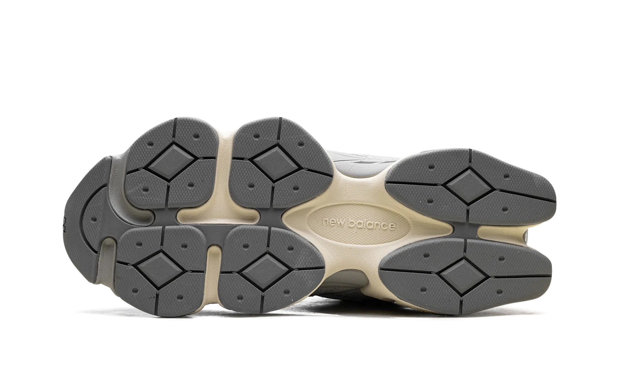 running in a plateau shoes 9060 "Light Grey White"