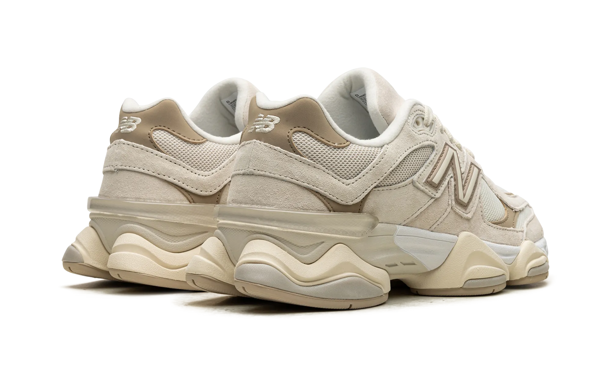 9060 "Mushroom Brown" waterproof fabric shoes running in dark colors