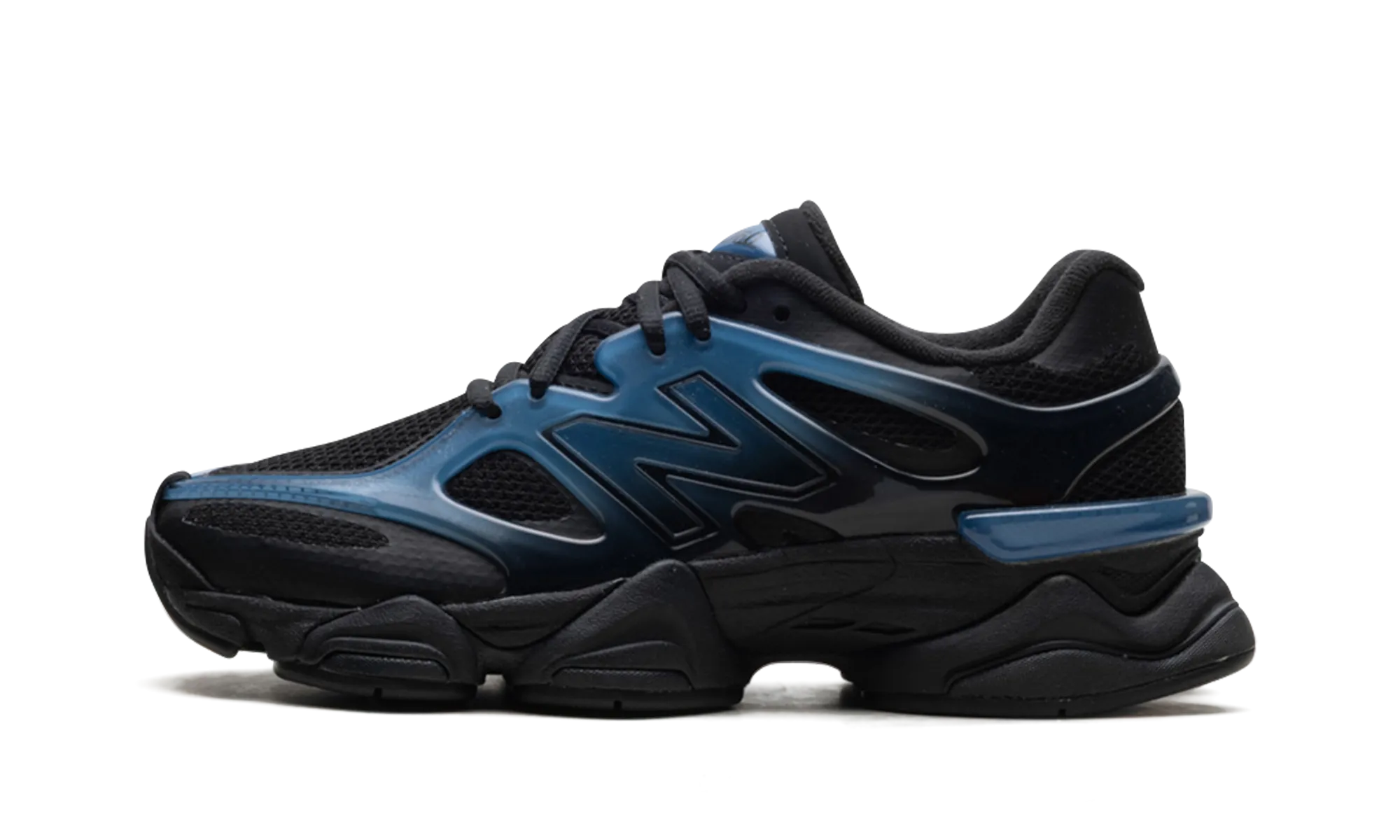 9060 "Navy Blue Black Gradient" Patterned Design molded shoes