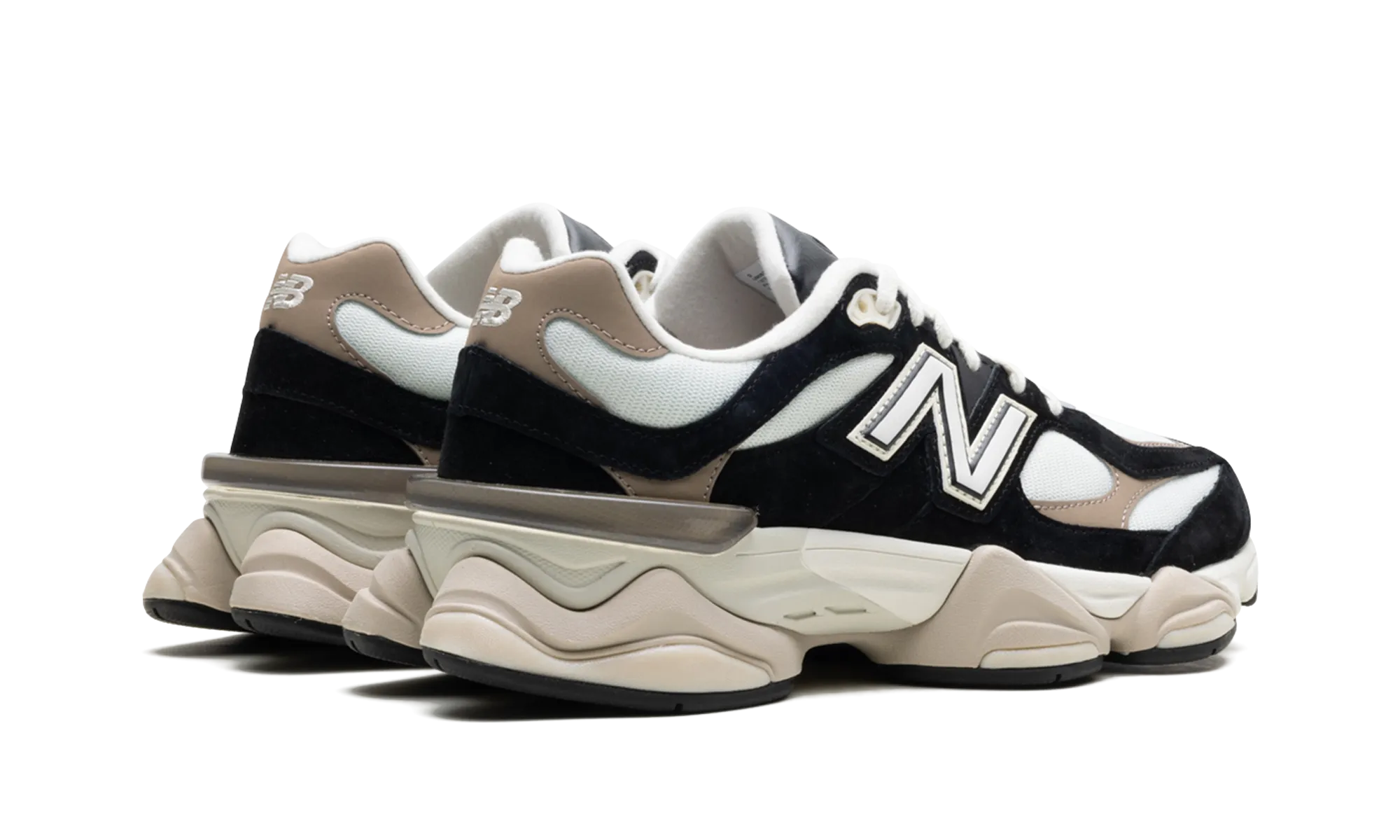 9060 "Sea Salt Bone" running in a sidewalk area shoes climate - specific shoes
