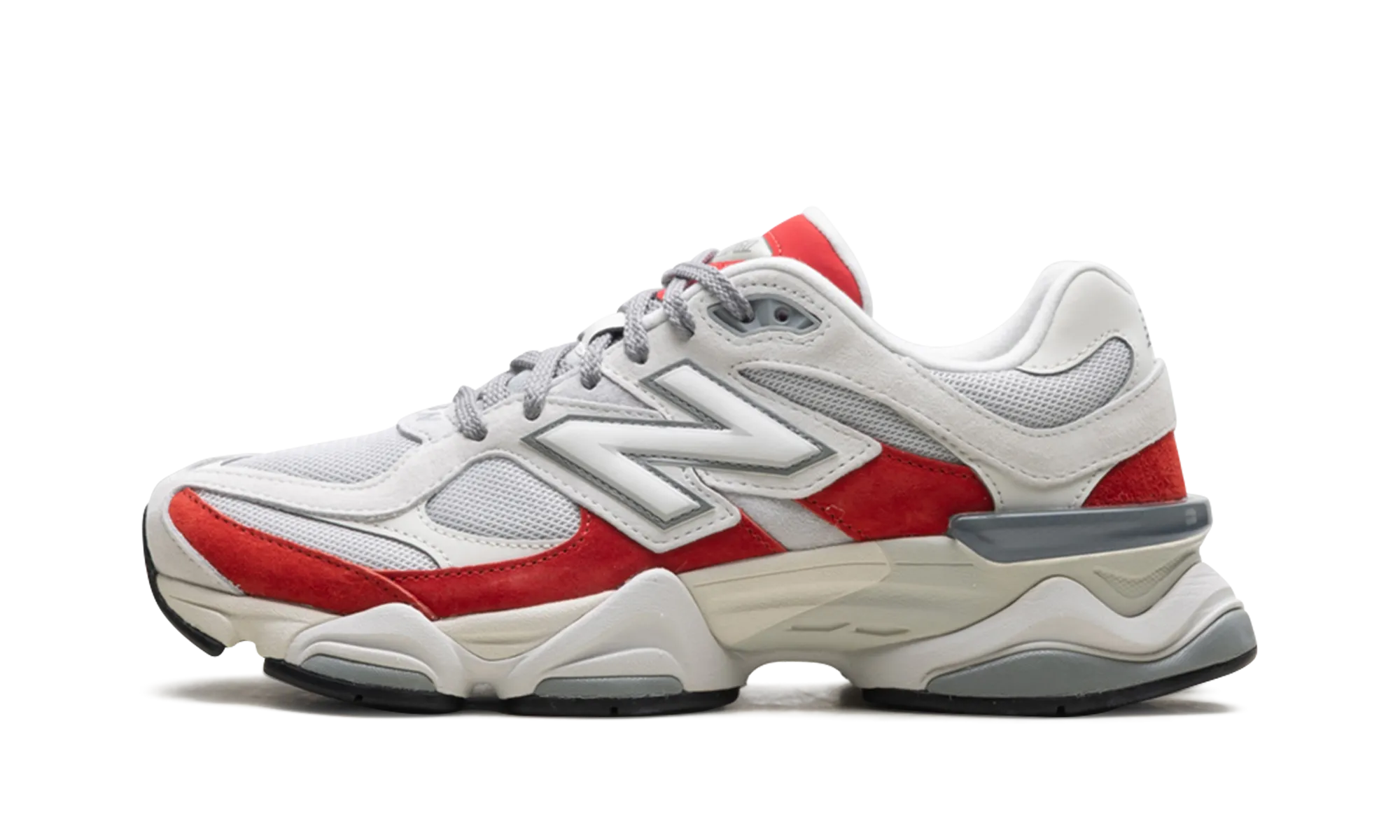 Slim Profile Soft Heel 9060 "White Red"
