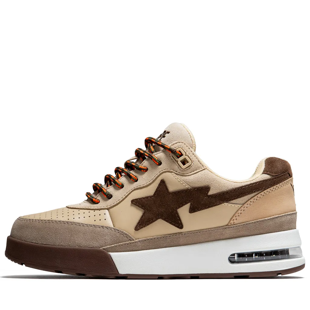 Mid   Top Style Tailored Design A Bathing Ape Bape Sta #1 M1 - Beige