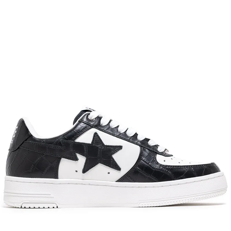 A Bathing Ape Bape Sta #3 - Black Reinforced Eyelets Design