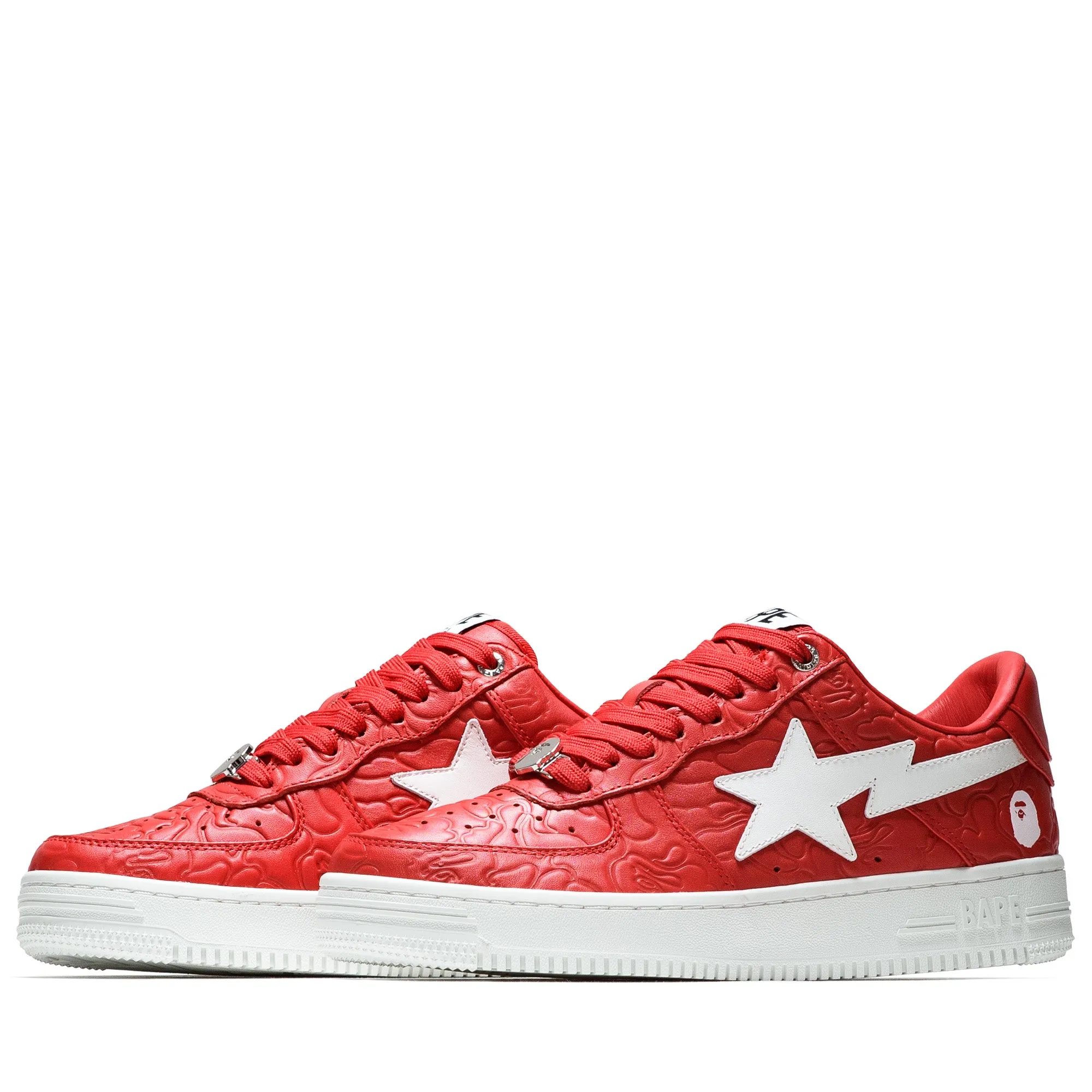 A Bathing Ape Bape Sta #3 M1 - Red Ankle Strap