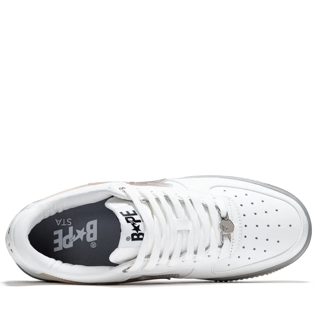 A Bathing Ape Bape Sta #5 M1 - White Thickened Midsole Daily Walking