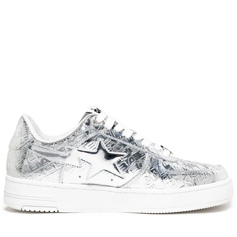 Shock Dispersing Plate Compression Molded A Bathing Ape Bape Sta #5 - Silver